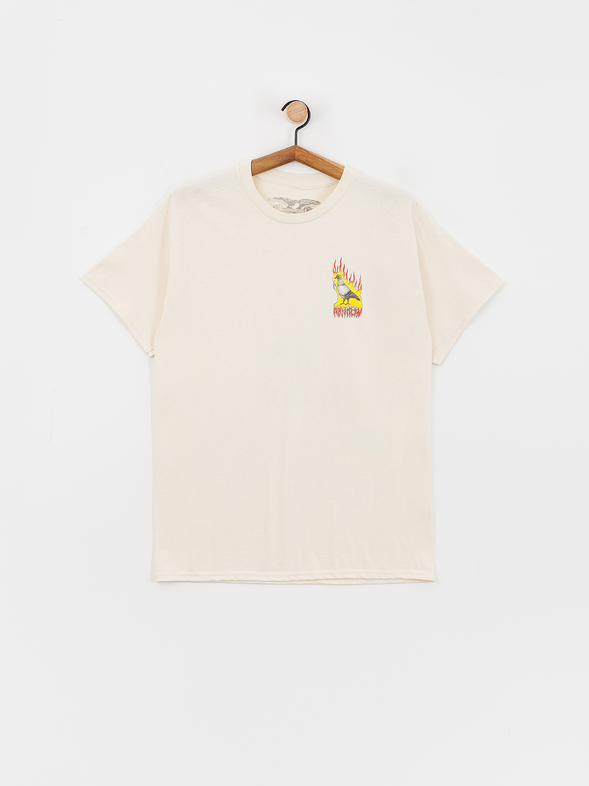 Antihero T-Shirt Flame Pigeon Pr Pt (natural/mlt)