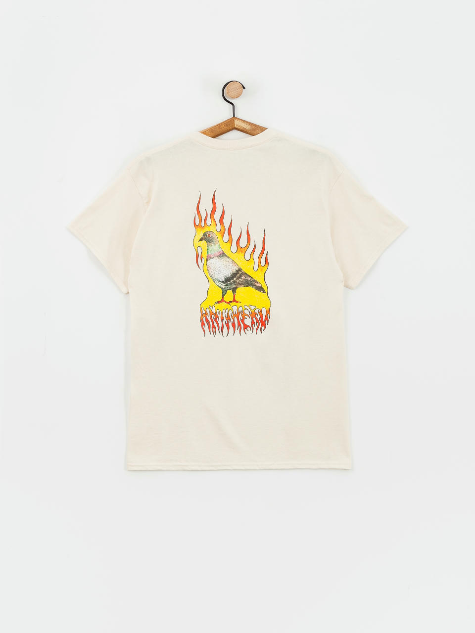 Antihero T-Shirt Flame Pigeon Pr Pt (natural/mlt)