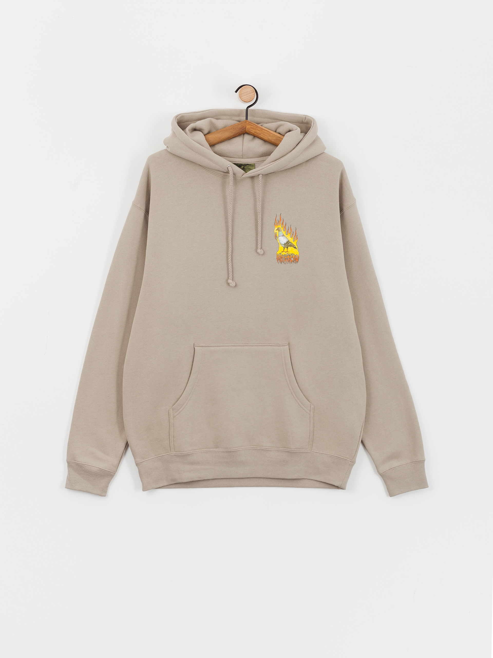 Antihero Hoodie Flame Pigeon Prm Pt HD (cmt/natural)