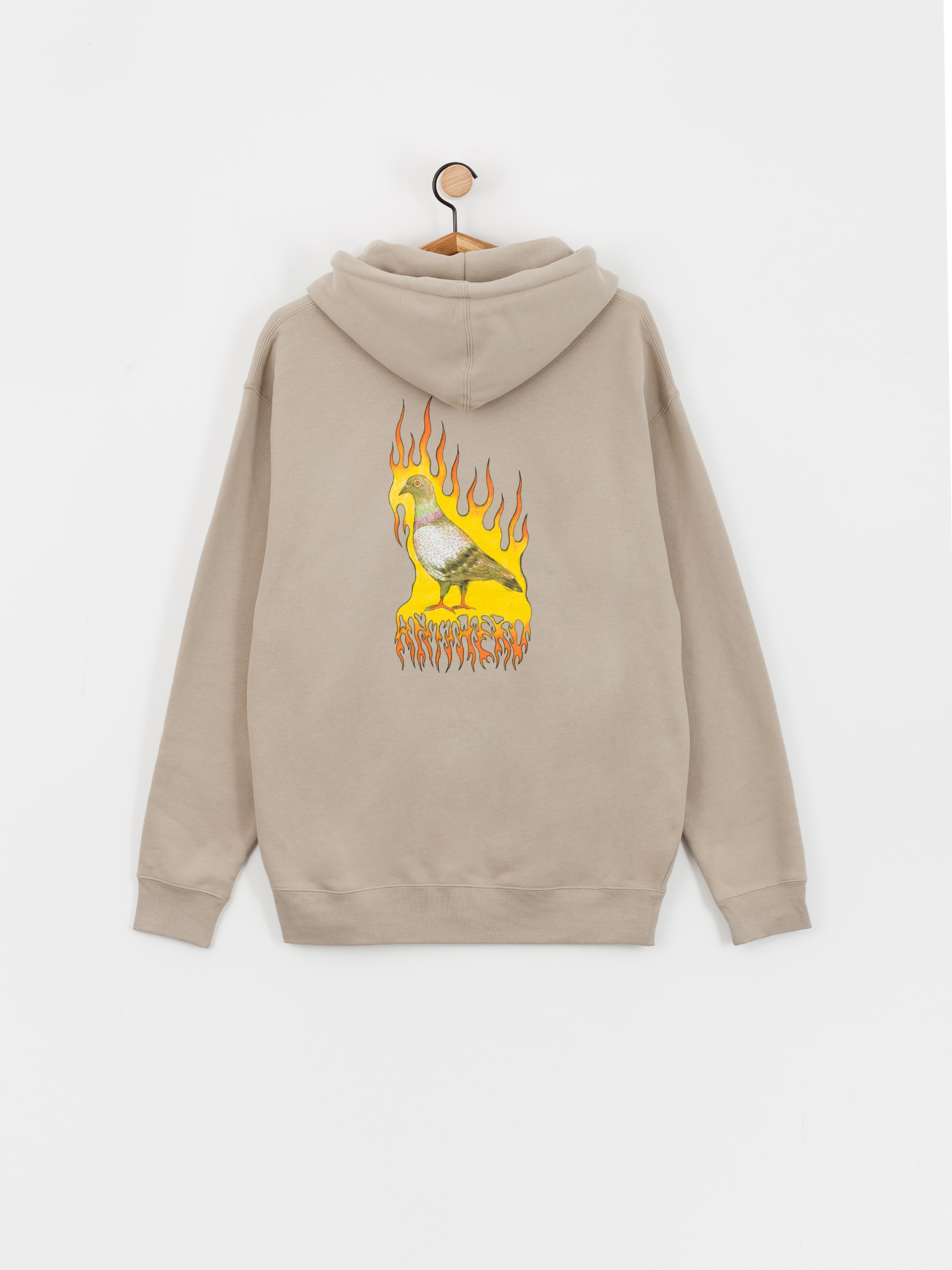 Antihero Hoodie Flame Pigeon Prm Pt HD (cmt/natural)