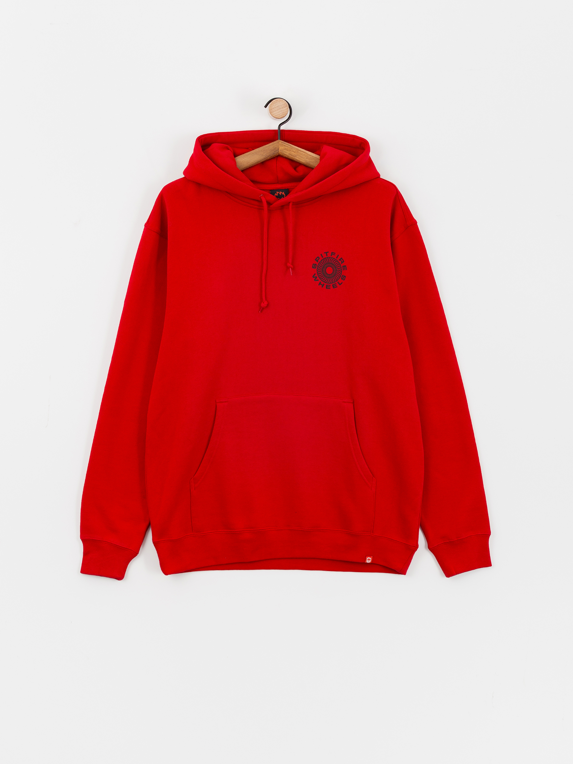 Spitfire Hoodie Classic 87 Swirl HD (red/black)