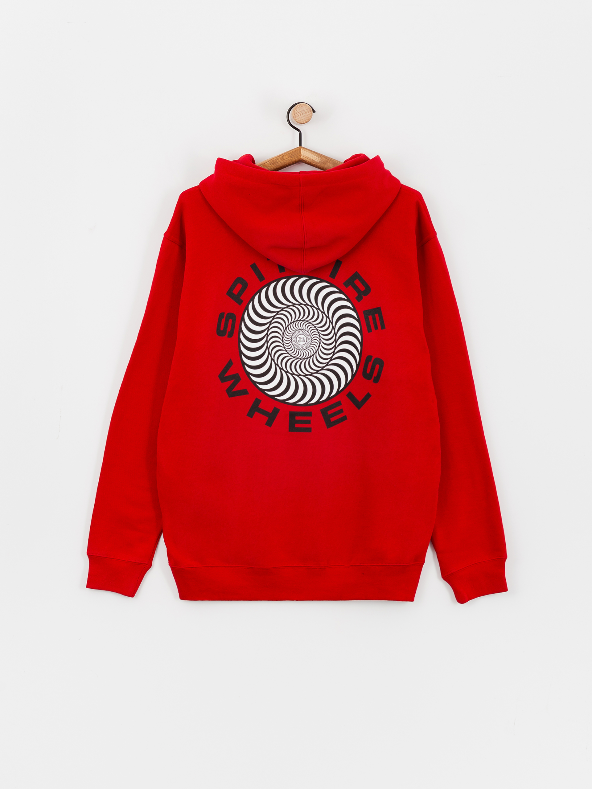 Spitfire Hoodie Classic 87 Swirl HD (red/black)
