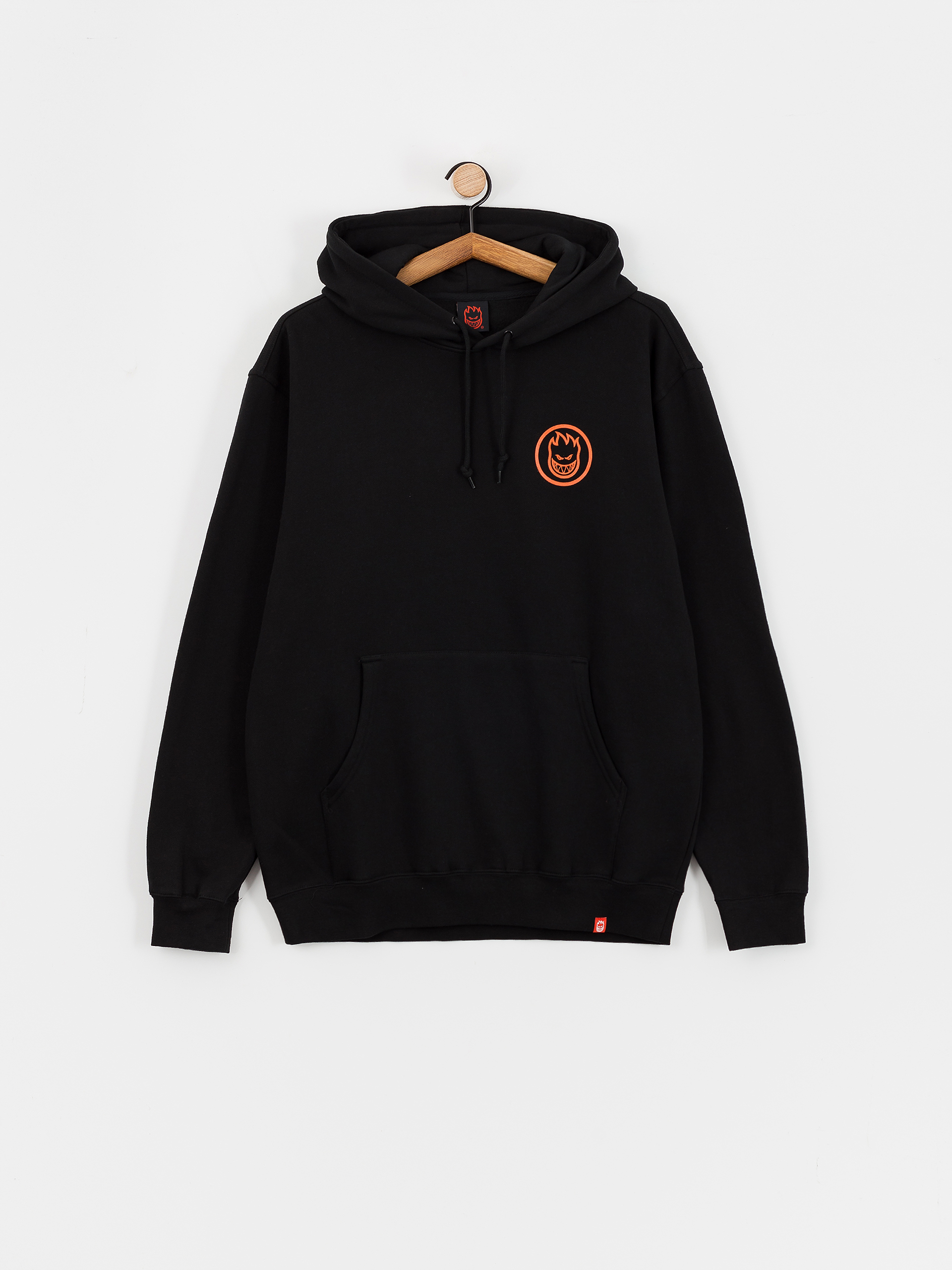 Spitfire Hoodie Classic Swirl HD (black/orange)