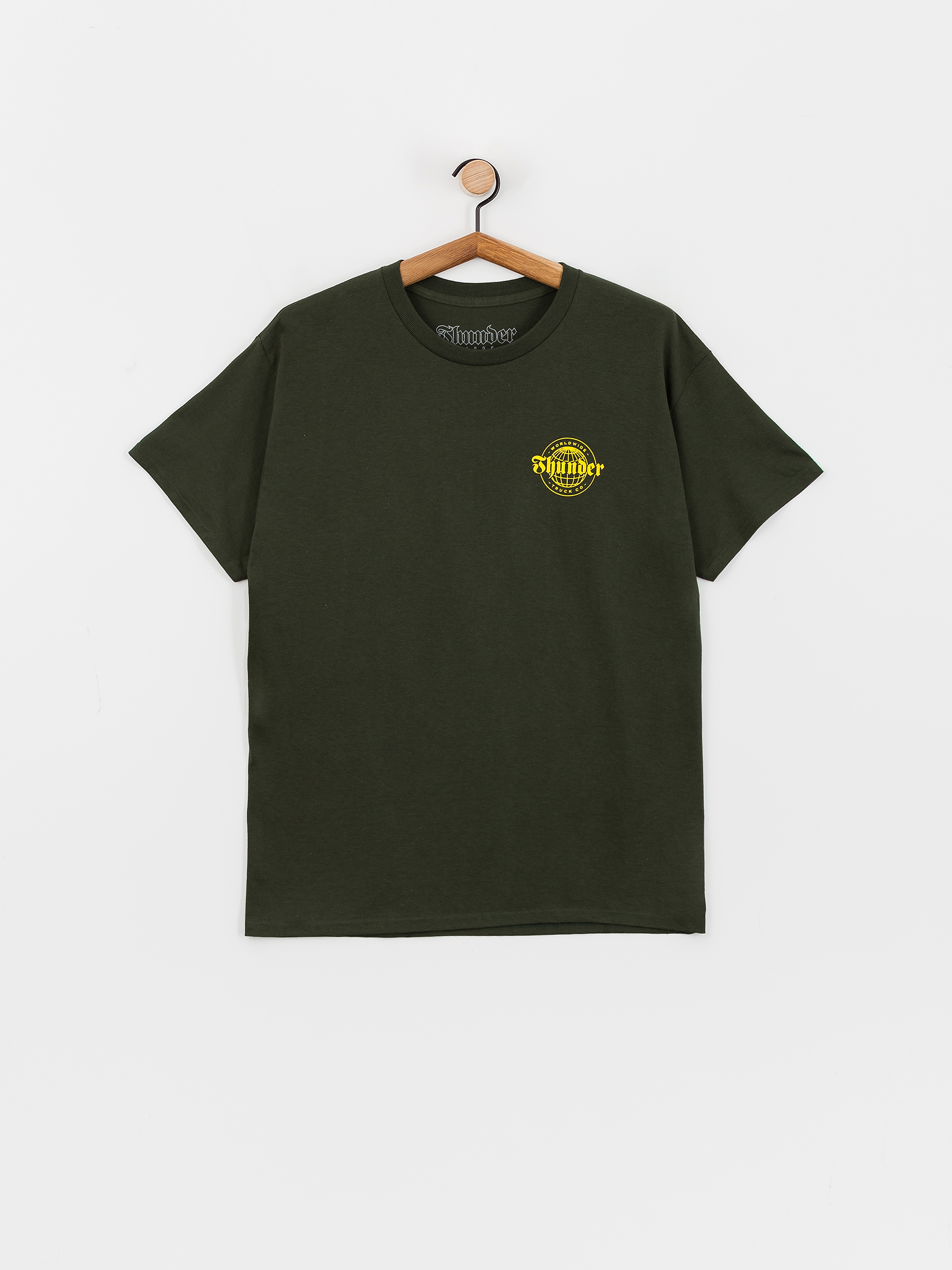 Thunder T-Shirt Worldwide Dbl (forest green/gold)