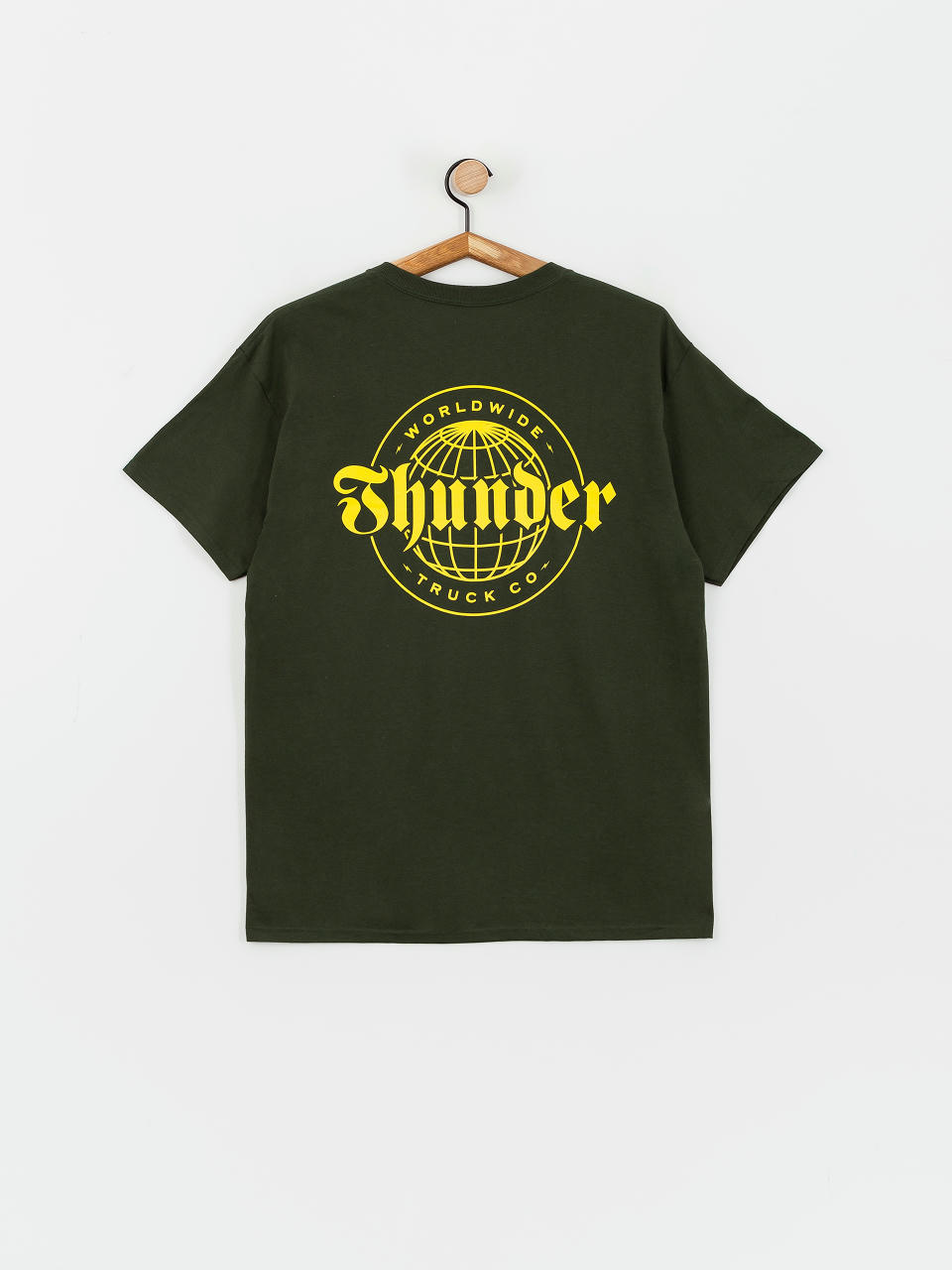 Thunder T-Shirt Worldwide Dbl (forest green/gold)