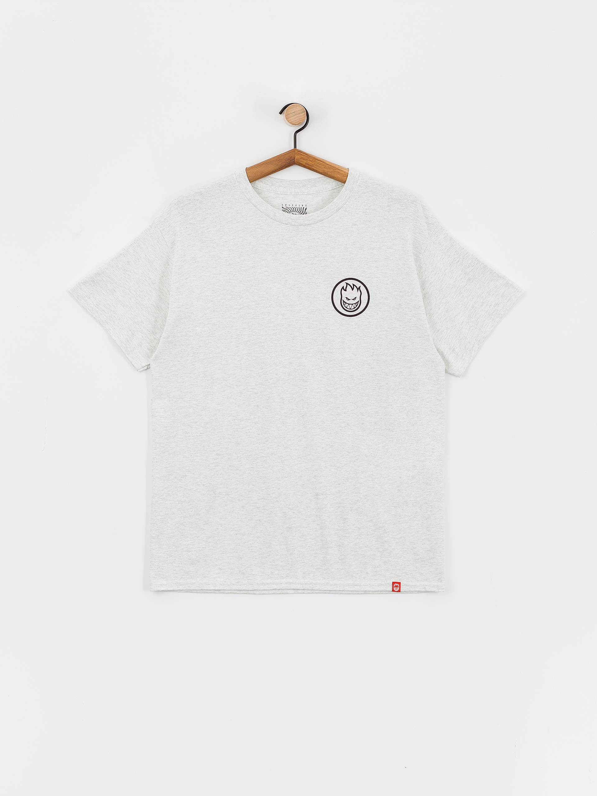 Spitfire T-Shirt Classic Swirl (ash heather/black)