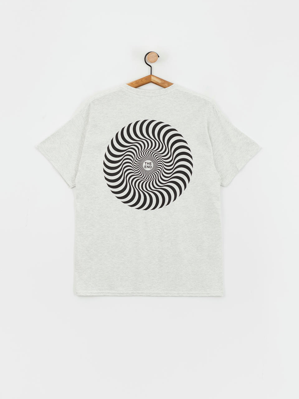 Spitfire T-Shirt Classic Swirl (ash heather/black)