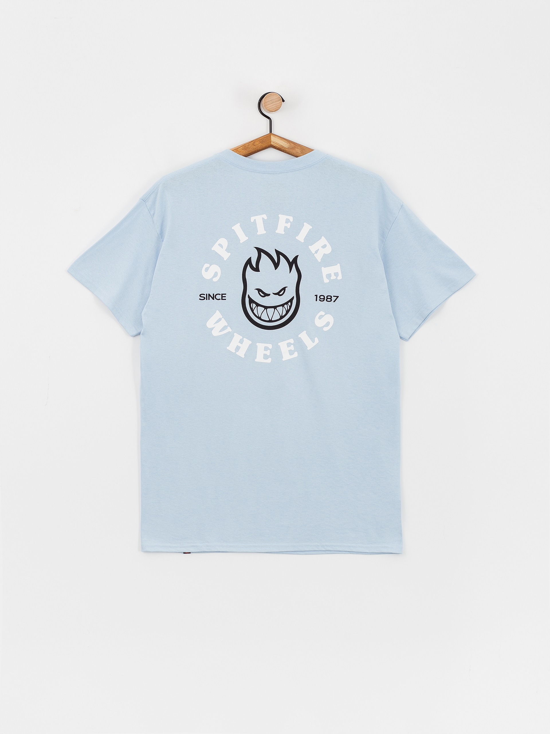 Spitfire T-Shirt Big Head Classic (light blue/black/white)