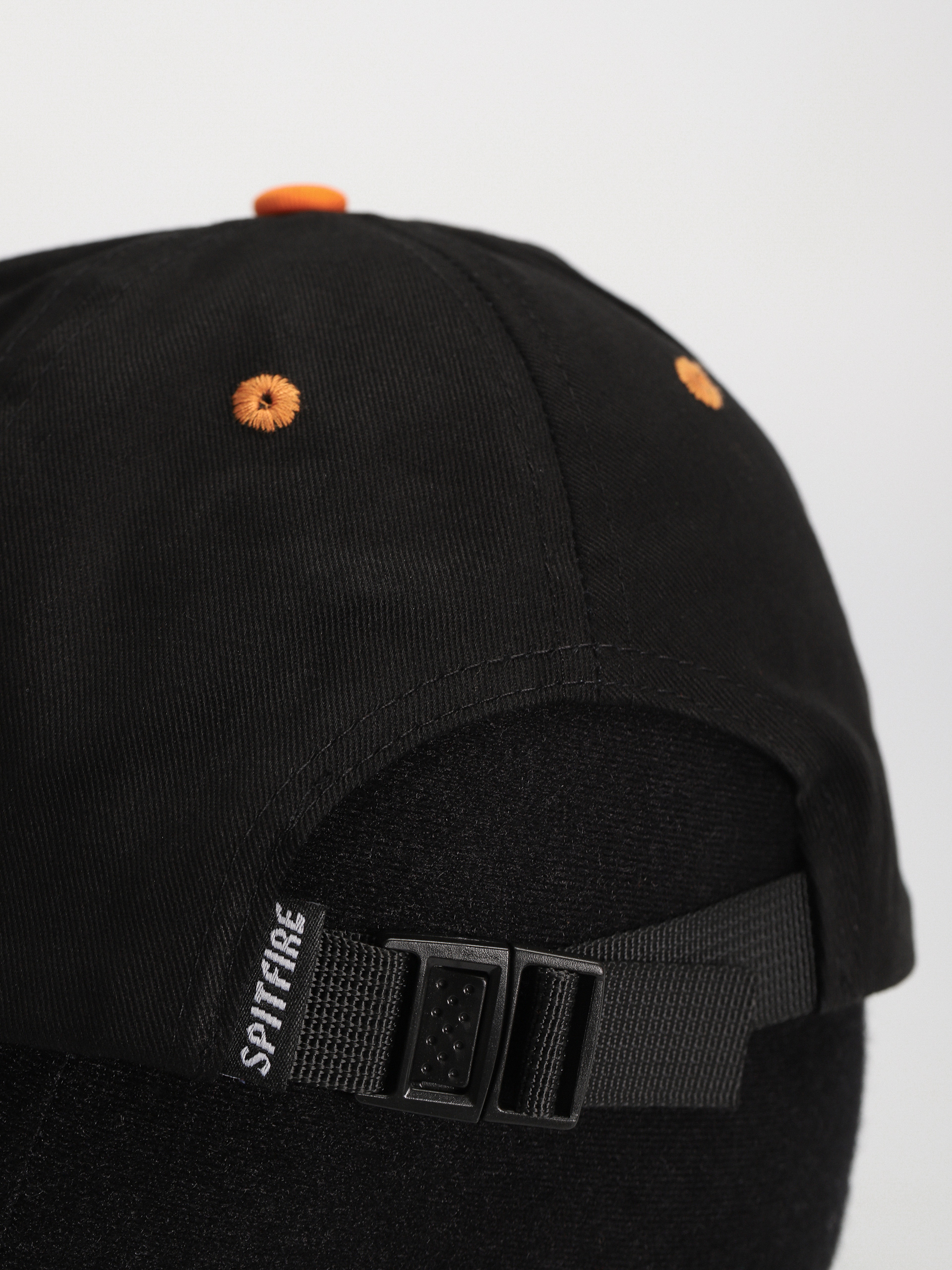 Spitfire Lil Big Head Snap Cap (black/orange)