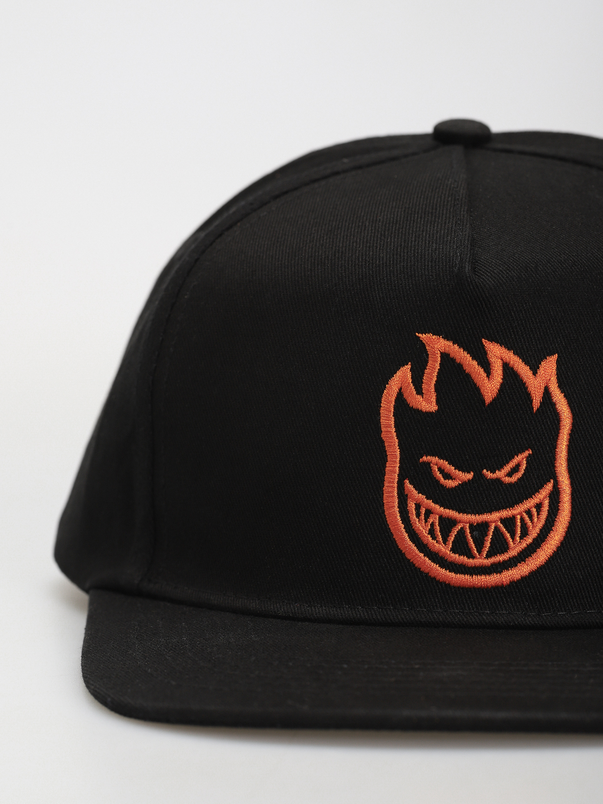 Spitfire Big Head Snap Cap (black/orange)