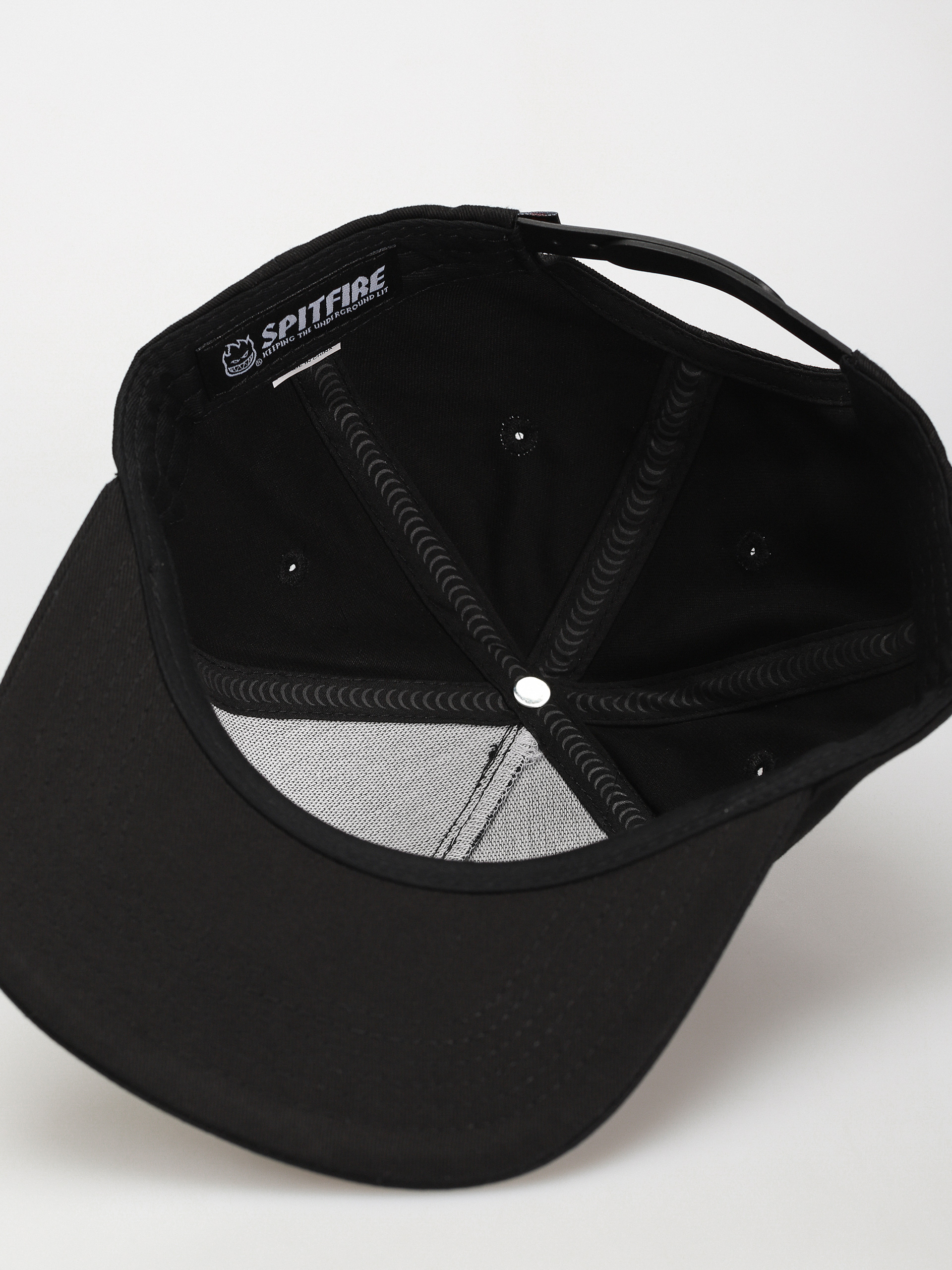 Spitfire Big Head Snap Cap (black/orange)