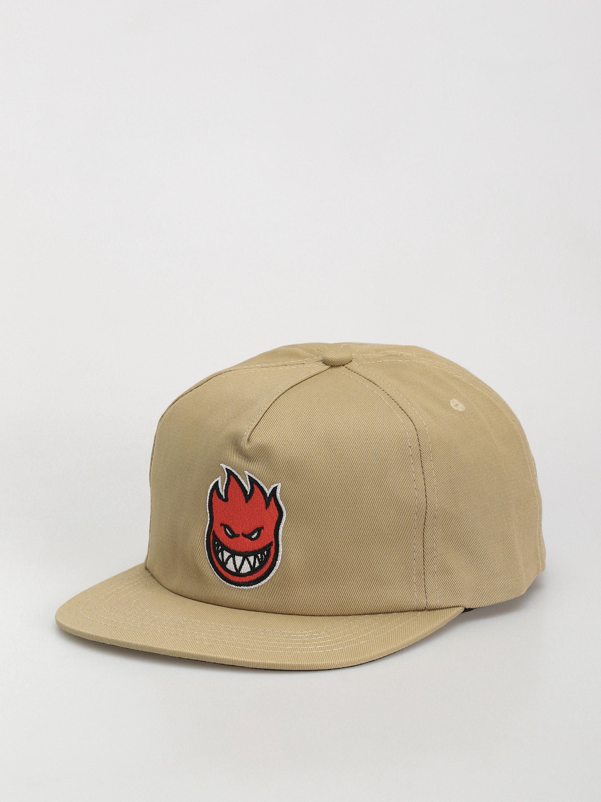 Spitfire Lil Big Head Fill Snap Cap Braun tan red