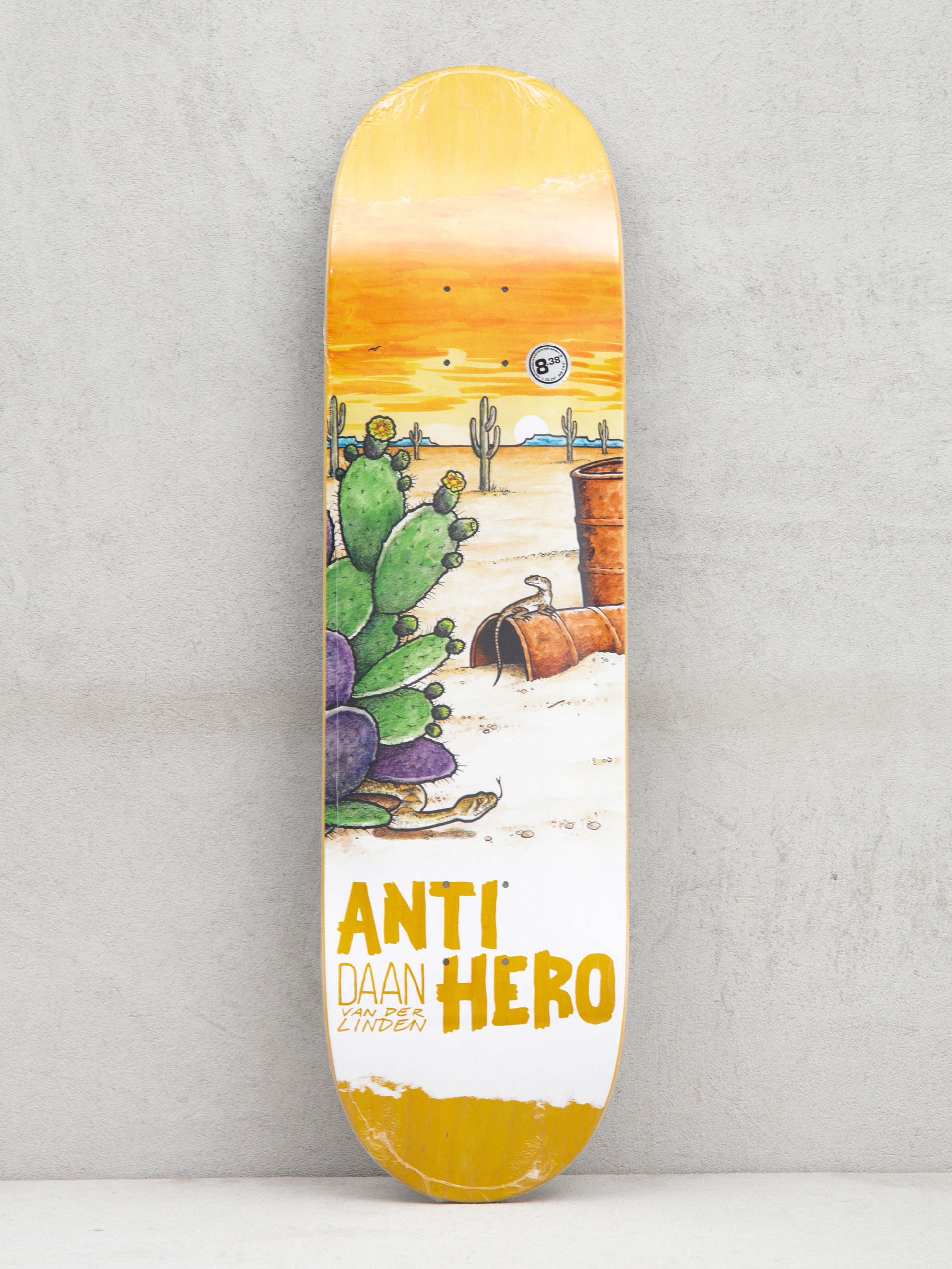 Antihero Deck Daan Desertscape (yellow)