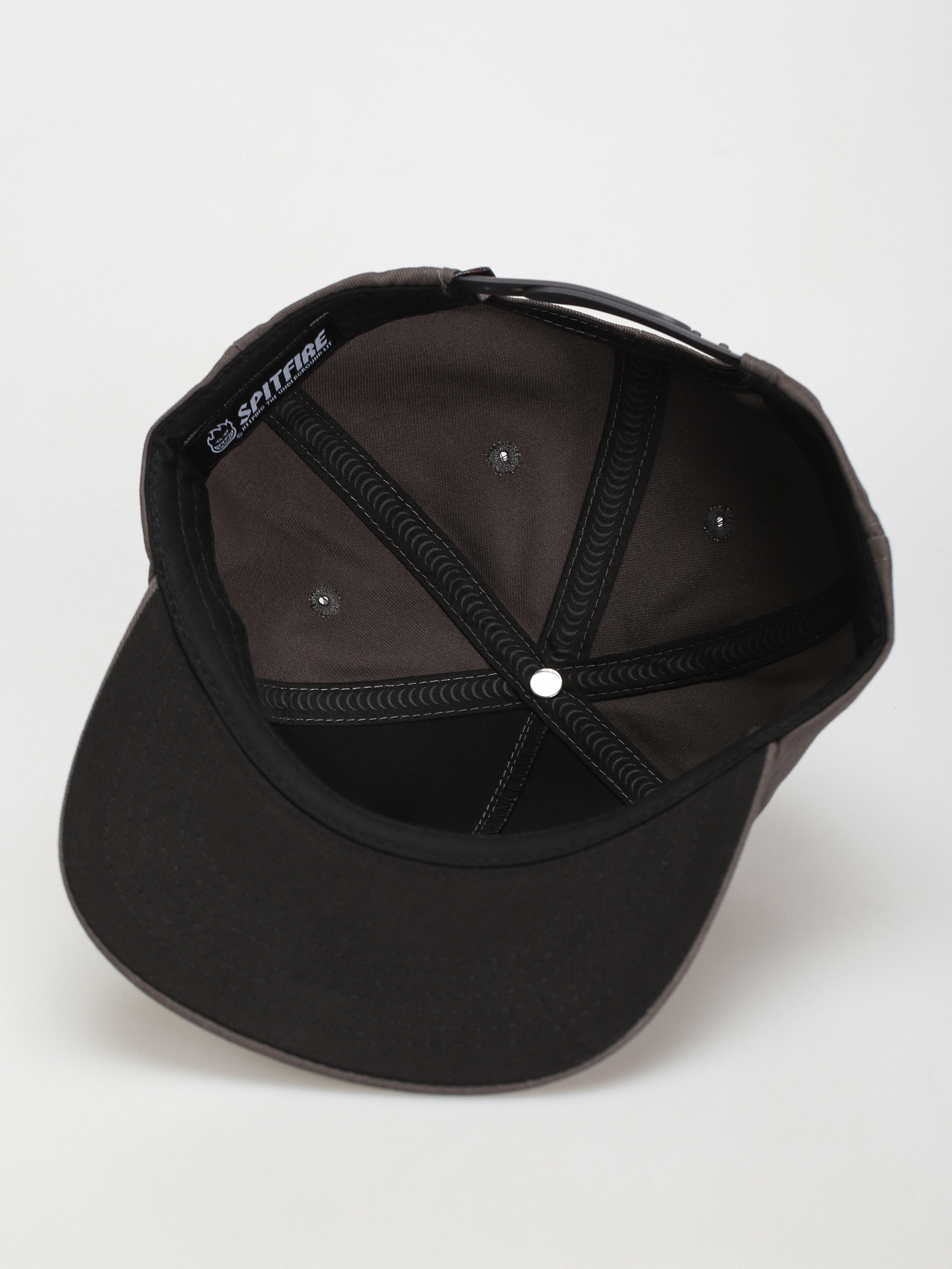 Spitfire Live To Burn Snap Cap (charcoal)