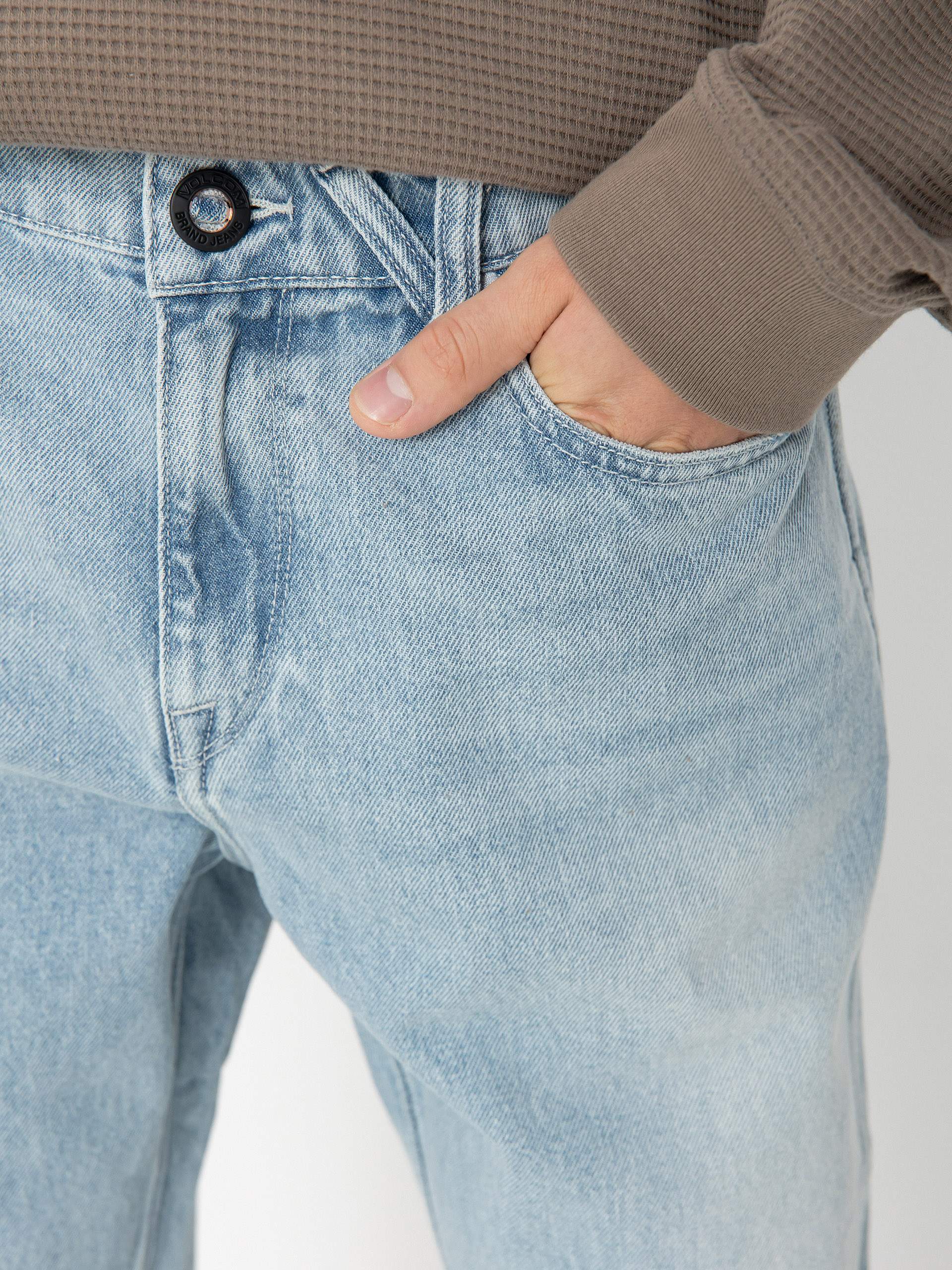 Volcom Modown Denim Pants (sandy indigo)