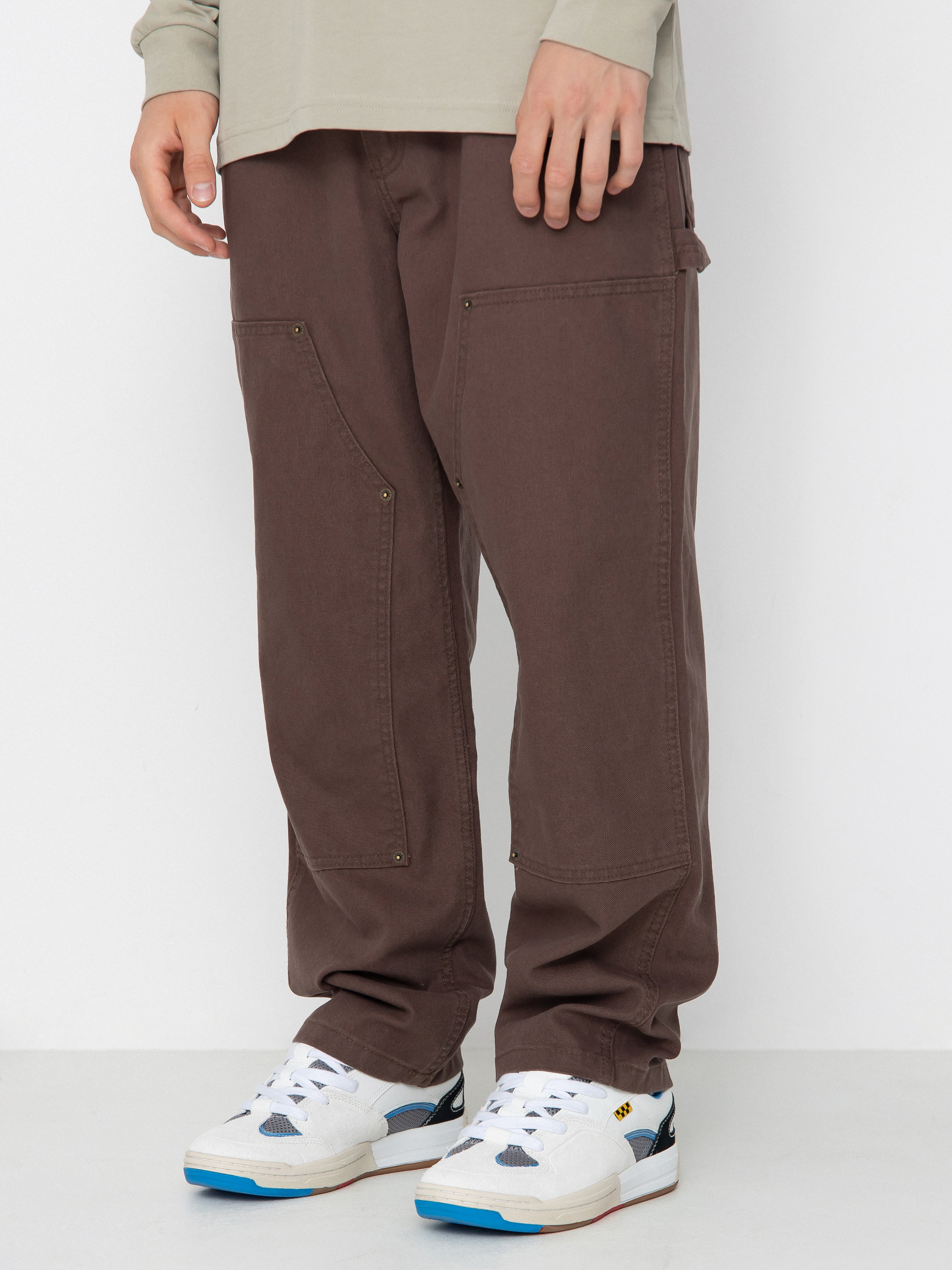 Vans Skate Drill Chore Ave Loose Carpenter Hose (chocolate brown)