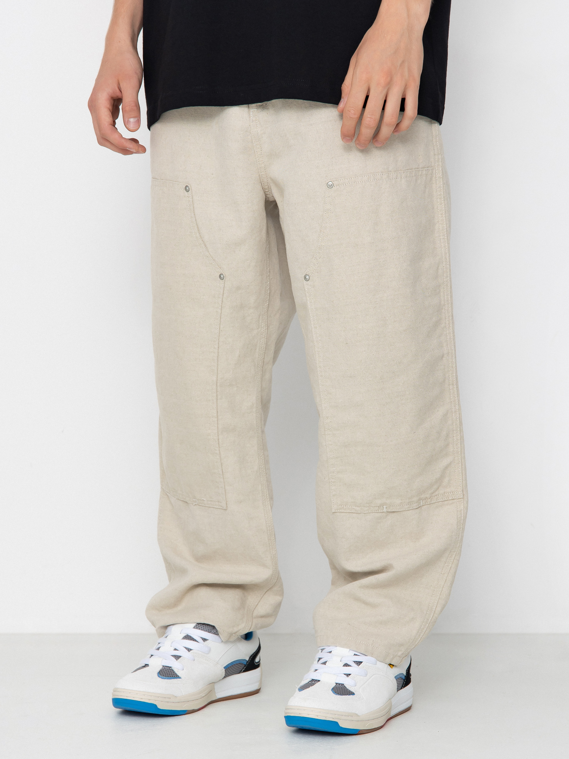 Carhartt WIP Walter Double Knee Pants grey (natural)