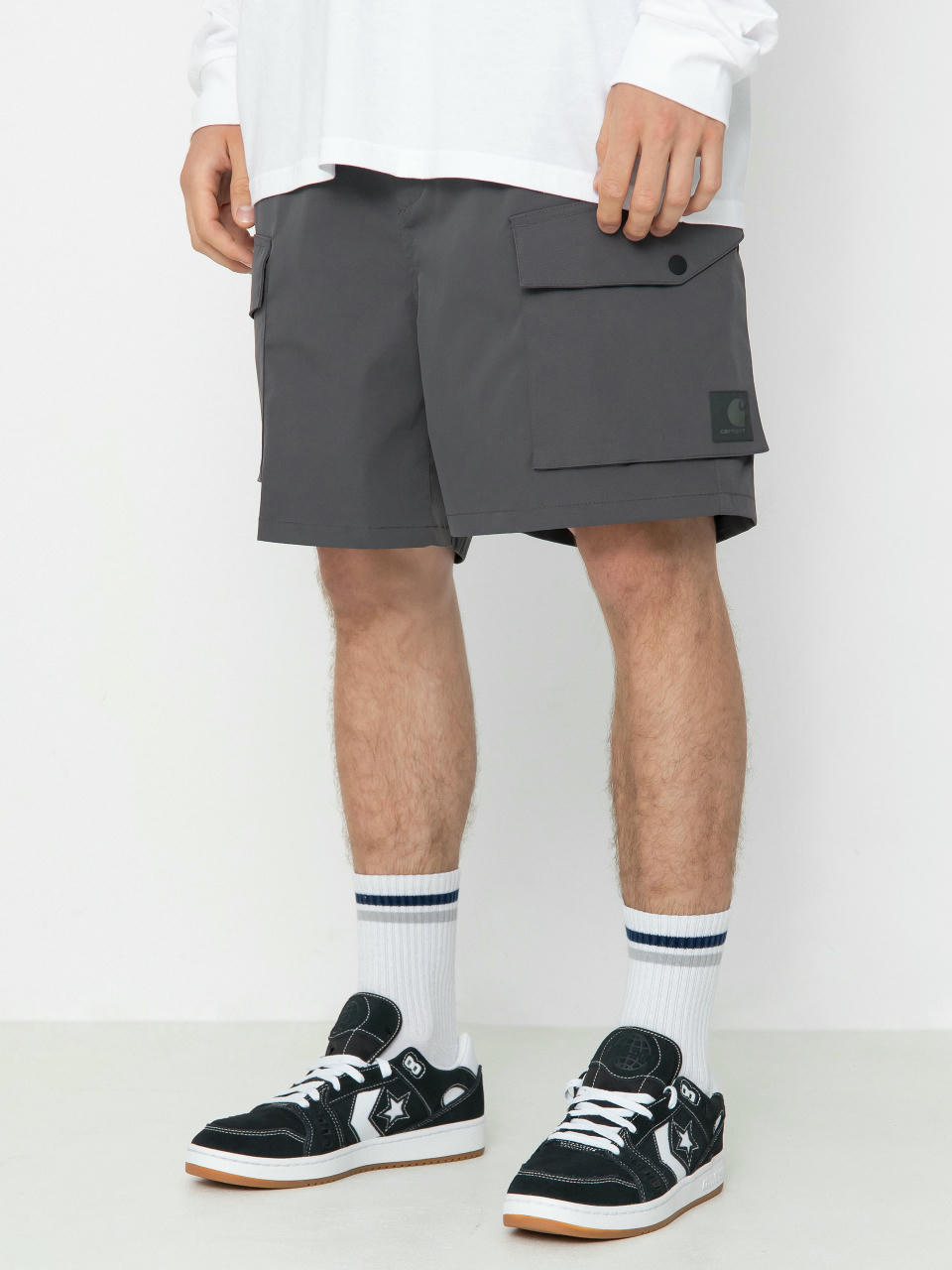 Carhartt WIP Balto Shorts (graphite)