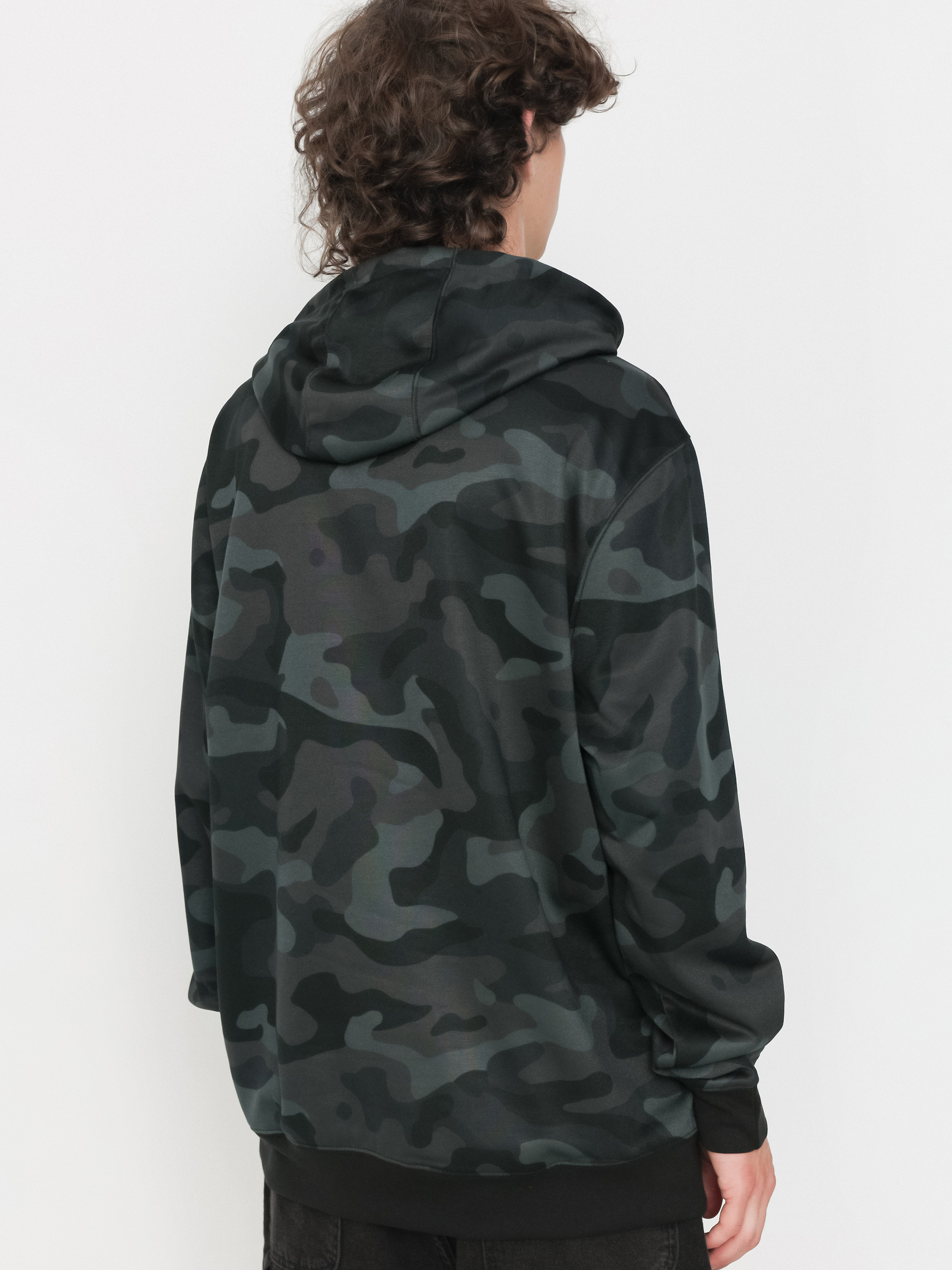 Fox Hoodie Head Camo HD (black camo)