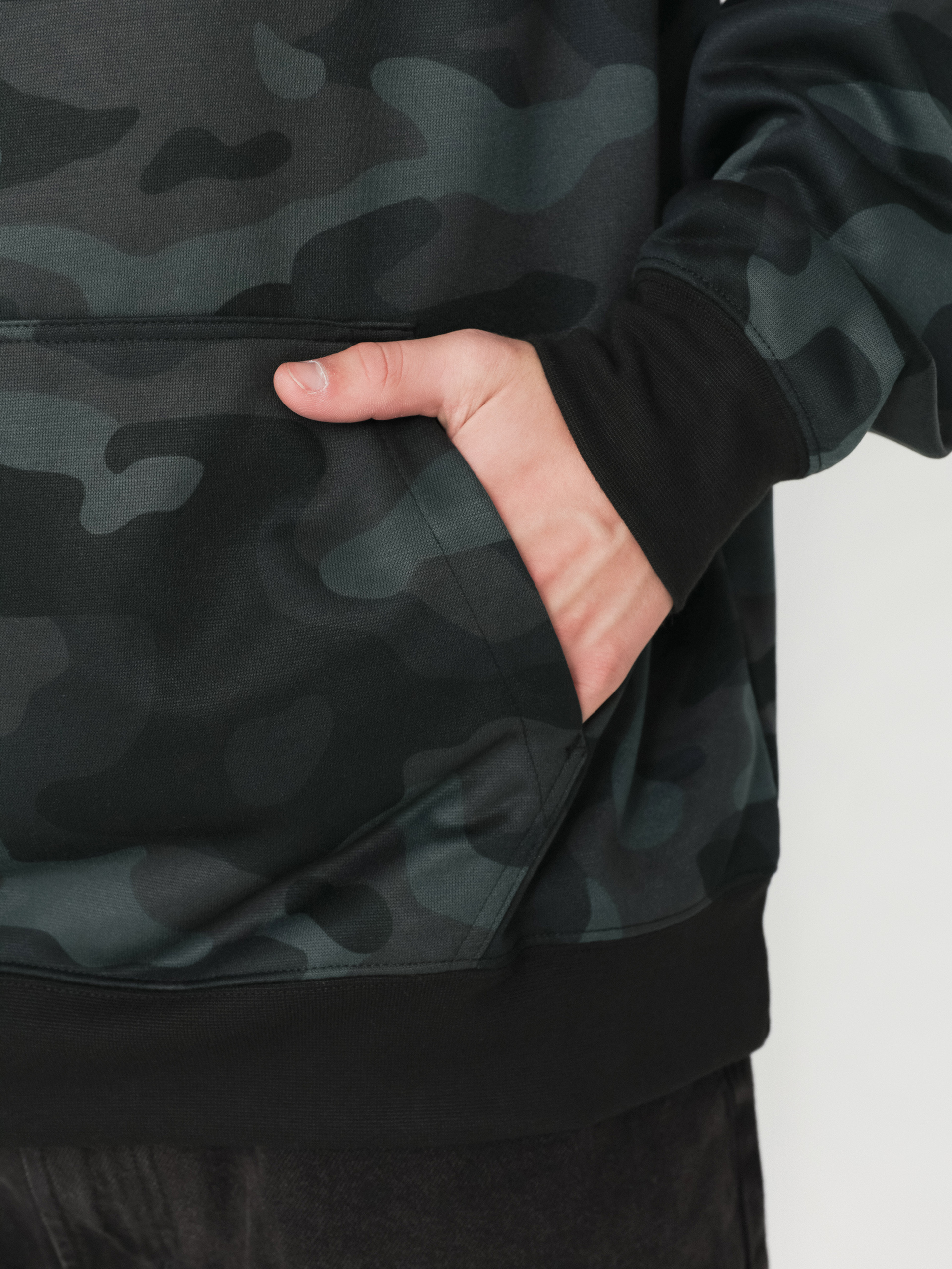 Fox Hoodie Head Camo HD (black camo)