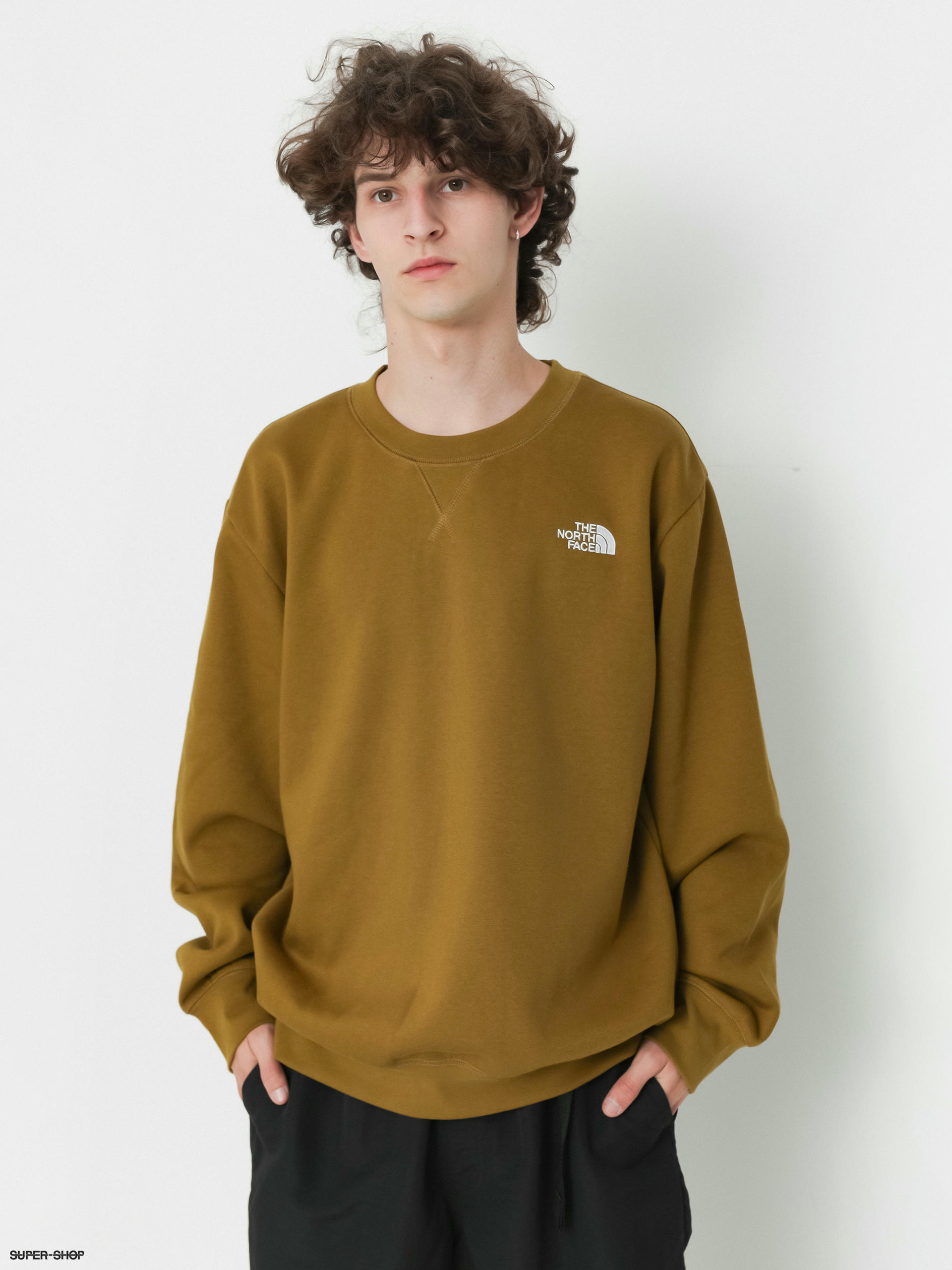 The North Face Essential Relaxed Sweatshirt green moss green