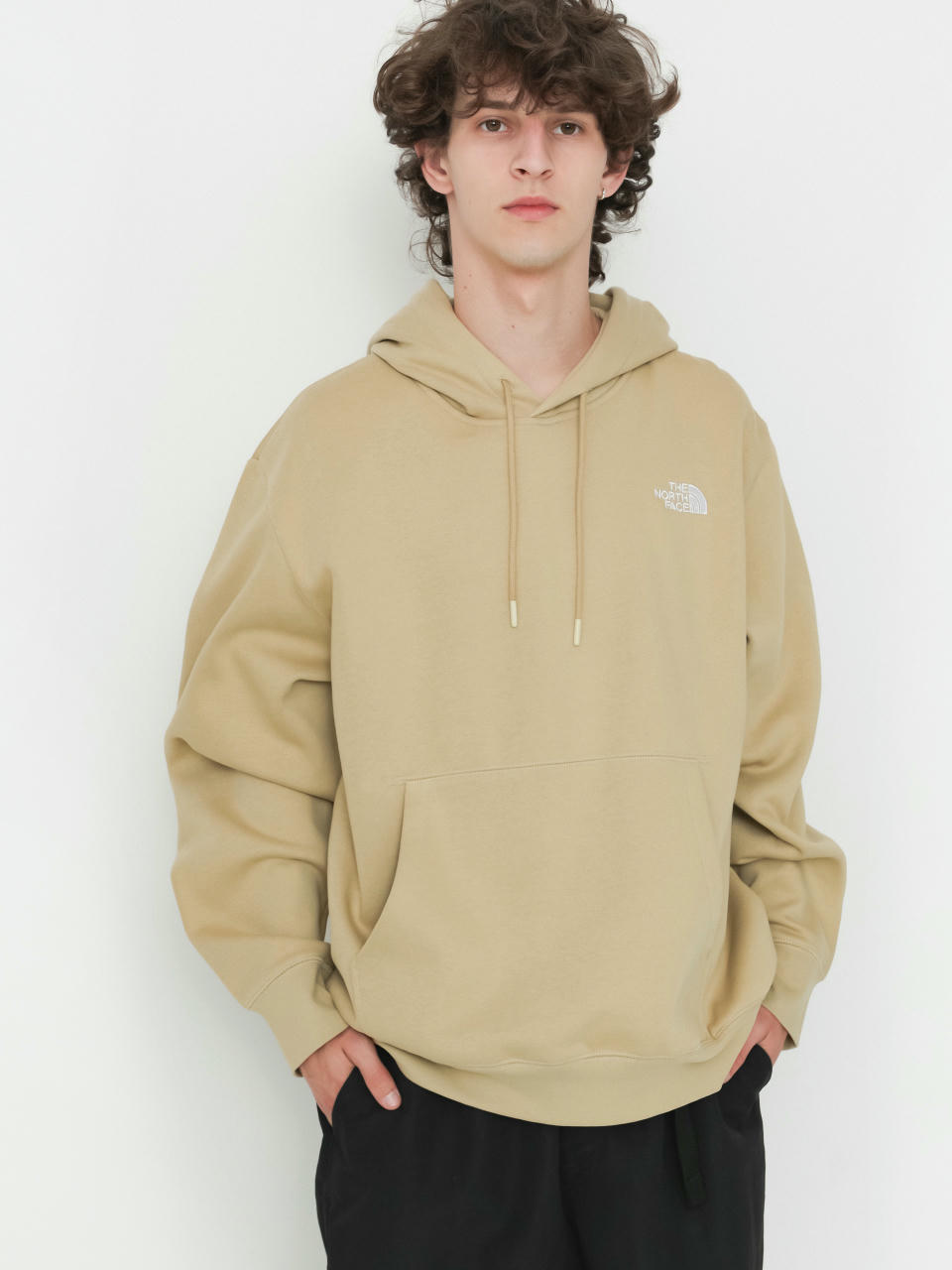 The North Face Essential Relaxed HD Hoodie (khaki stone)