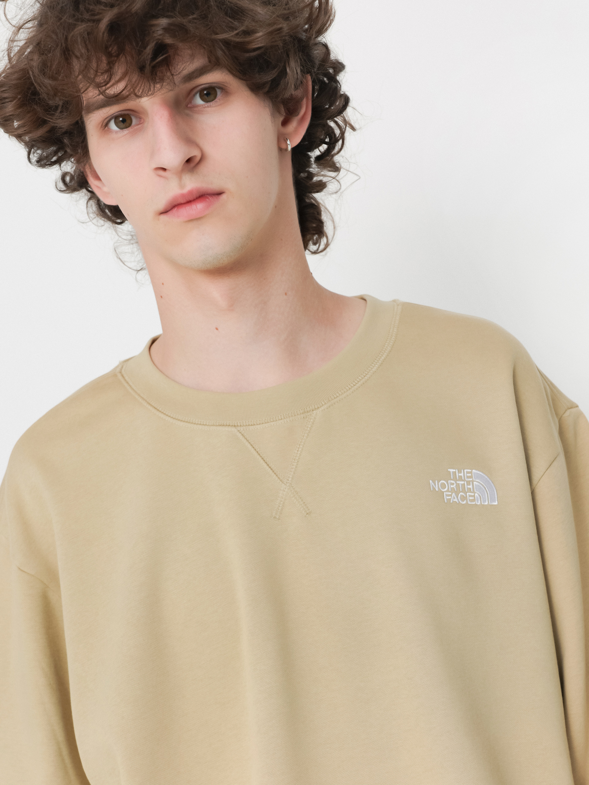 The North Face Essential Relaxed Sweatshirt (khaki stone)