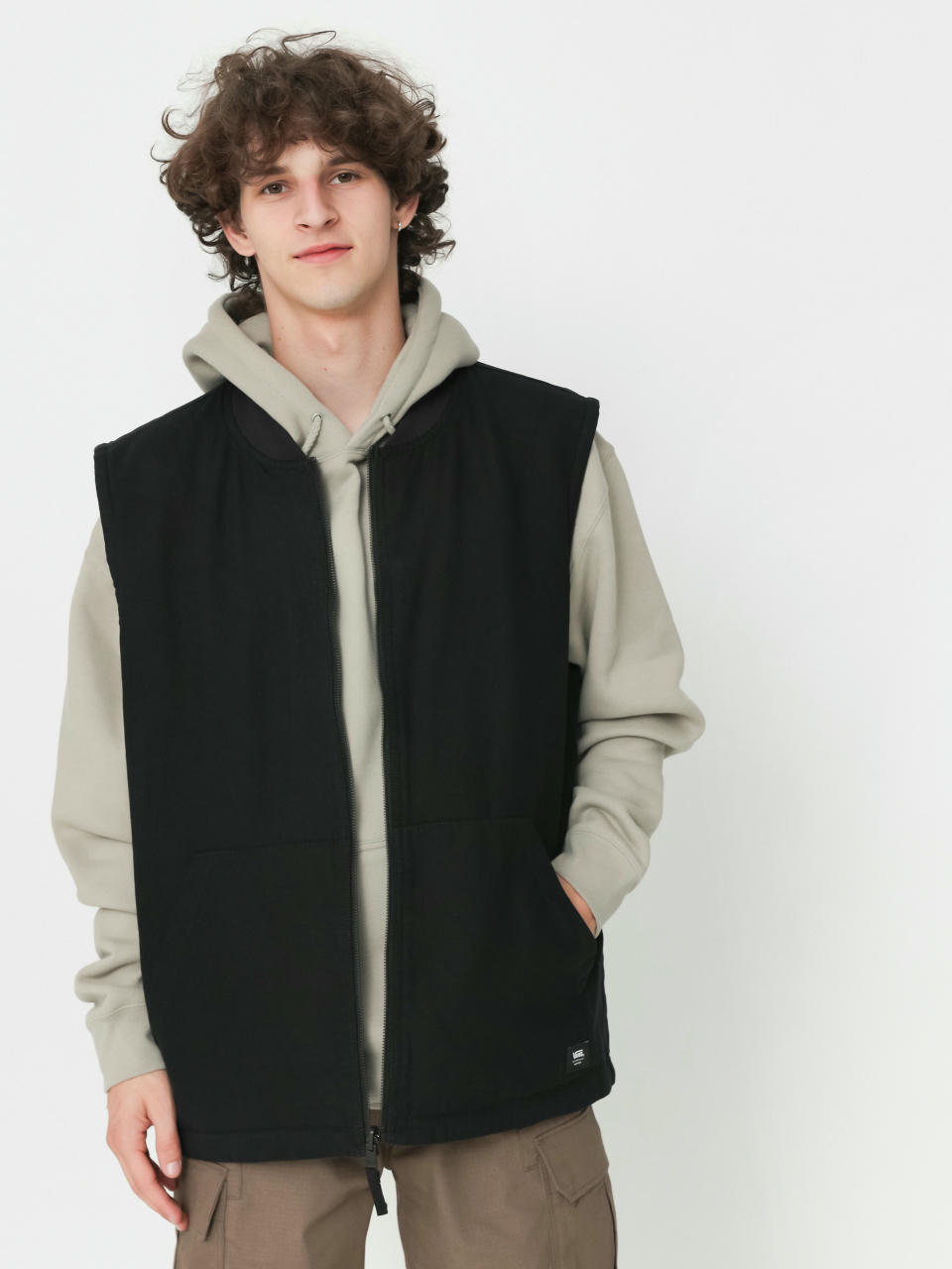 Vans Talbot Reversible Vest (black/true blue)