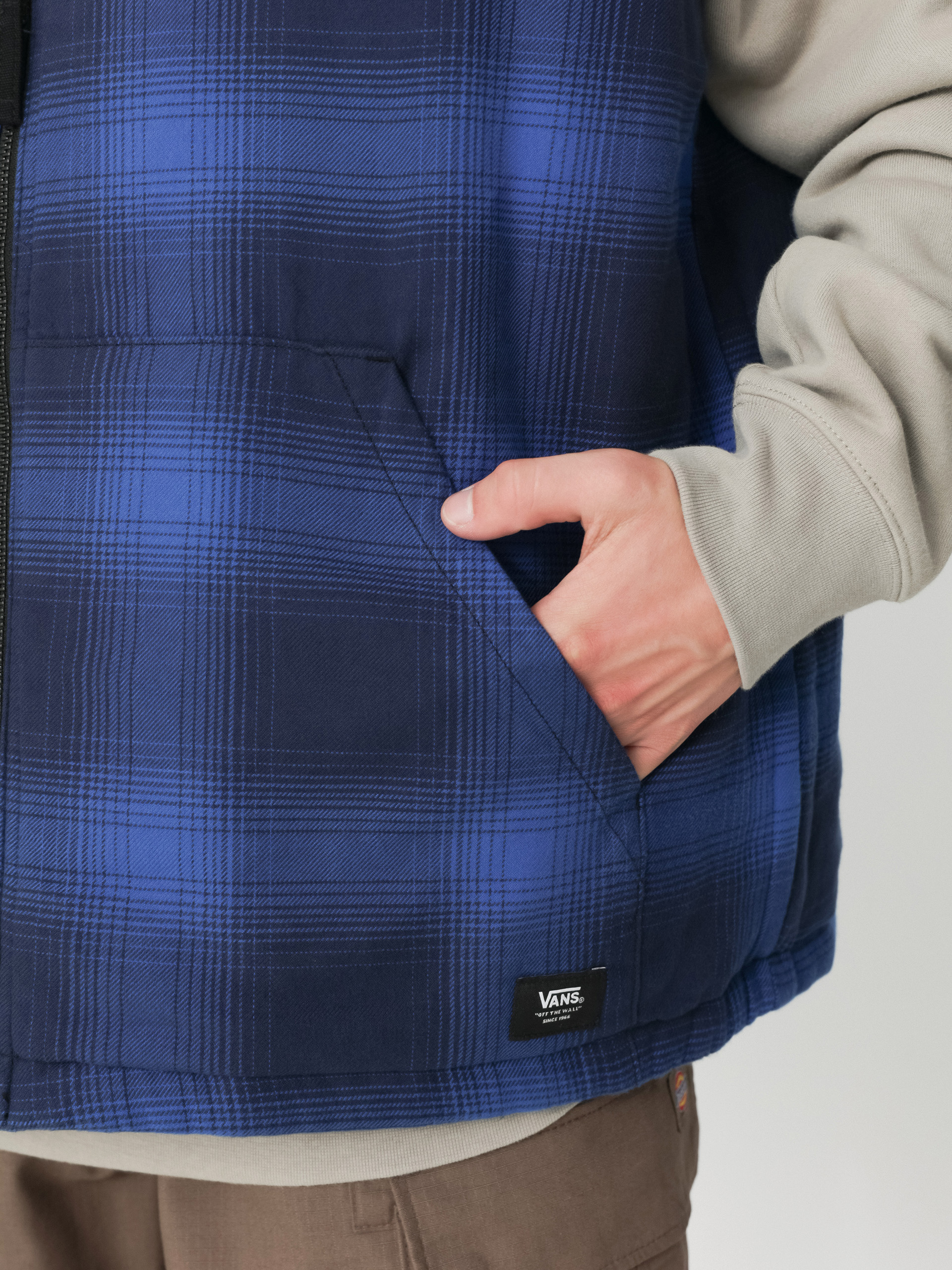 Vans Talbot Reversible Vest (black/true blue)