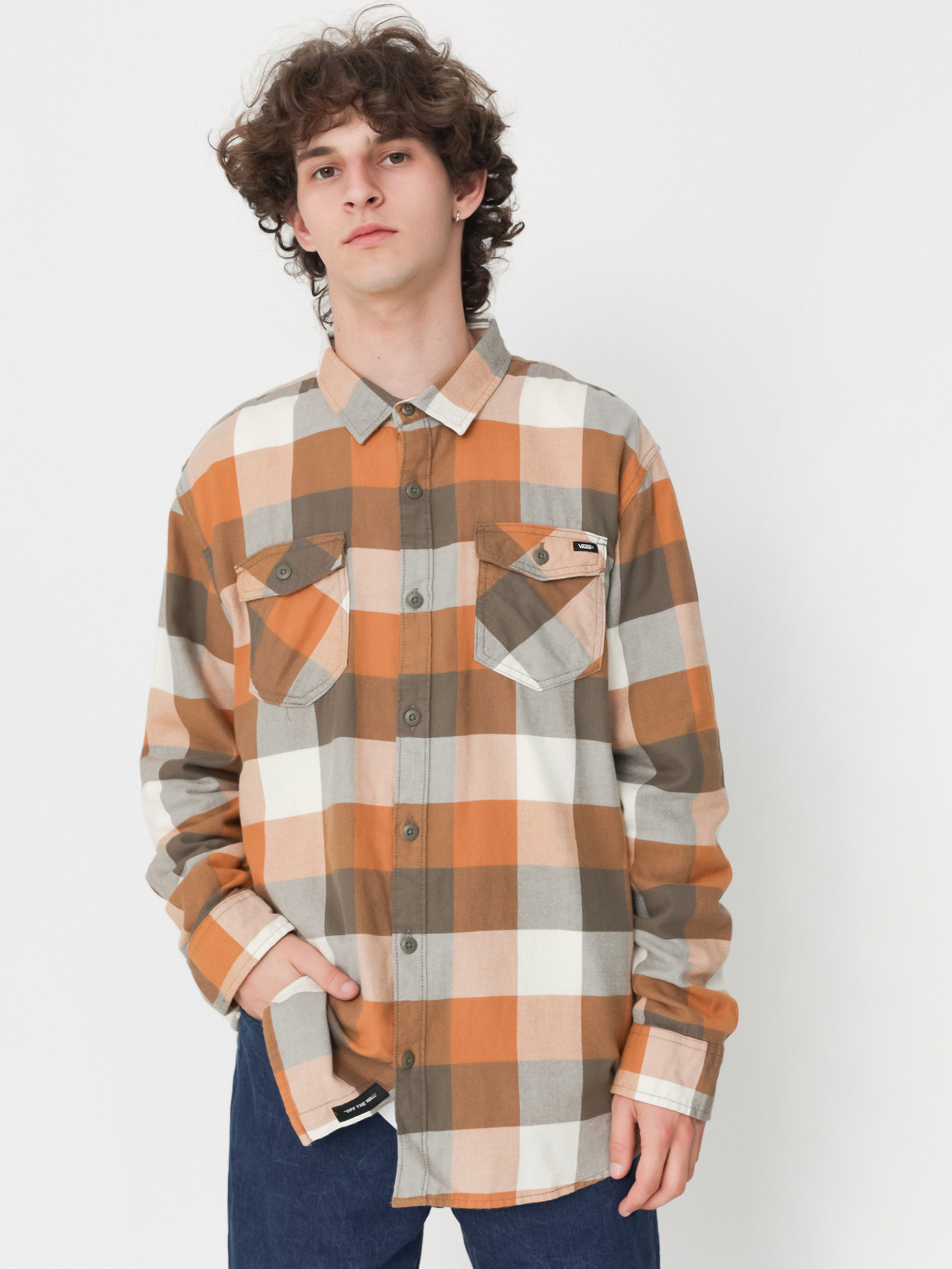 Flannel with vans best sale