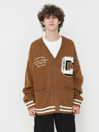 Carhartt WIP Brown Ducks Cardigan Pulli (hamilton brown/wax)