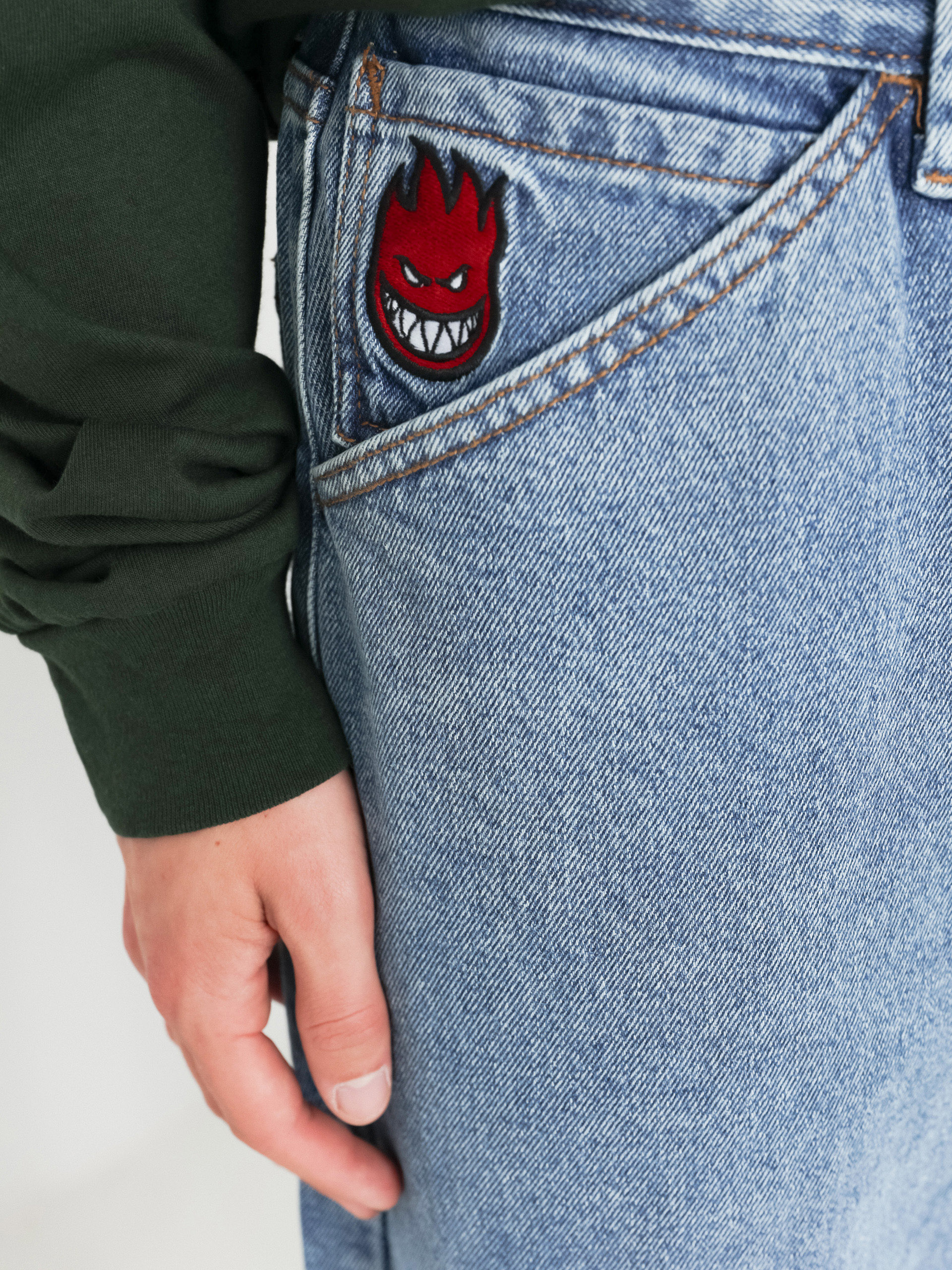 Spitfire Hose Big Head Denim (medium stone wash)