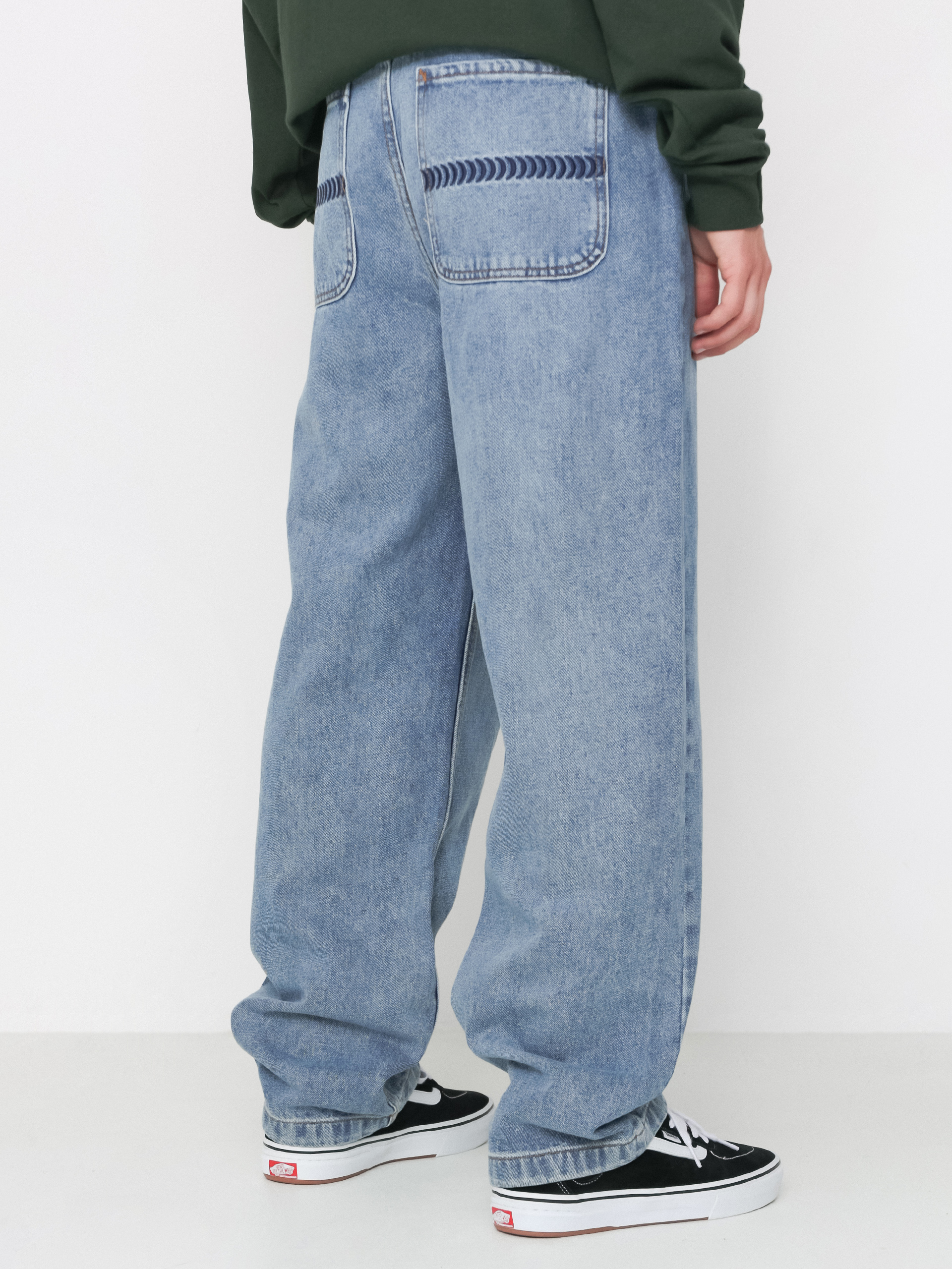 Spitfire Pants Big Head Denim (medium stone wash)