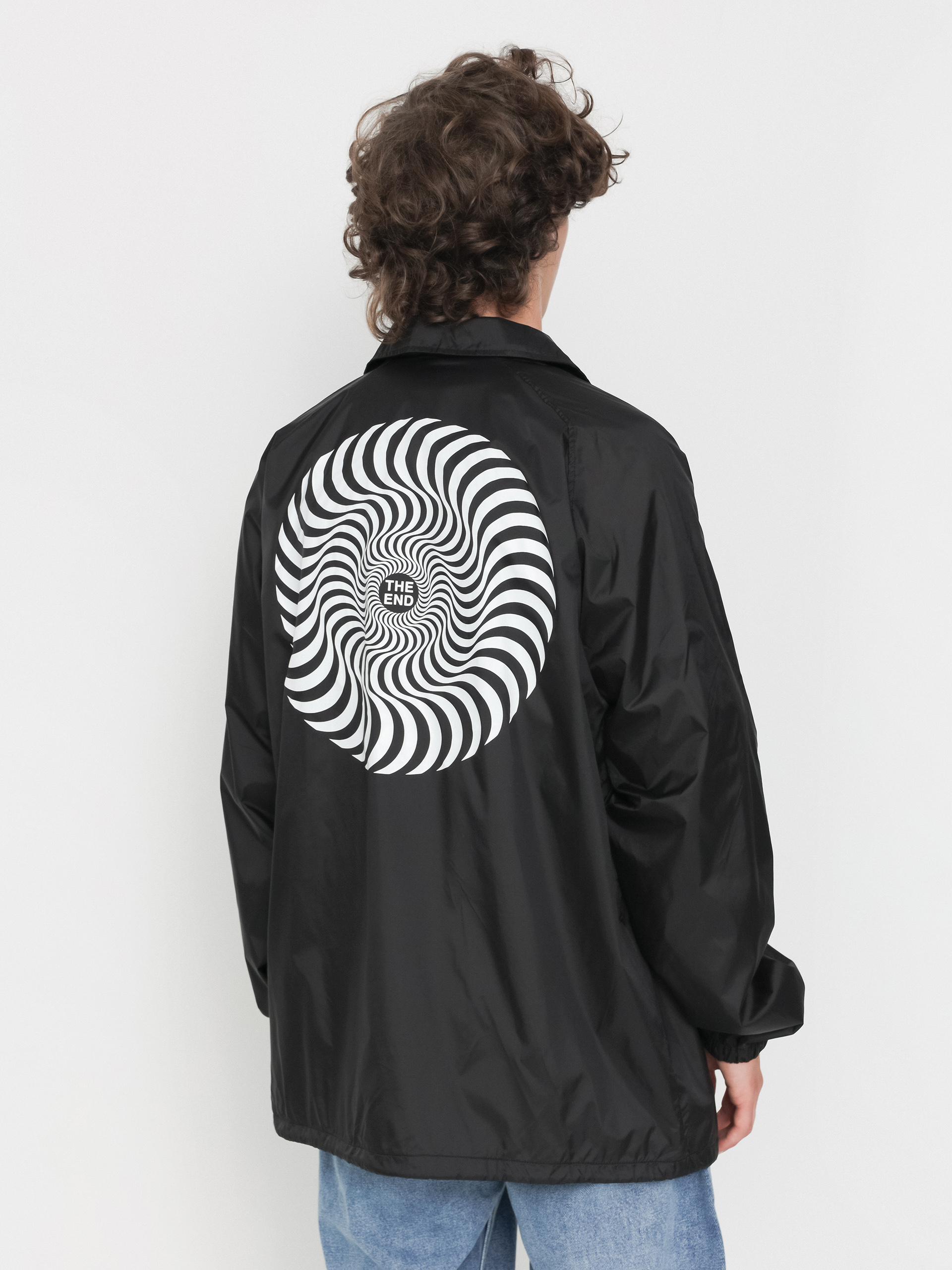 Spitfire Jacket Cls Swirl - black (black)