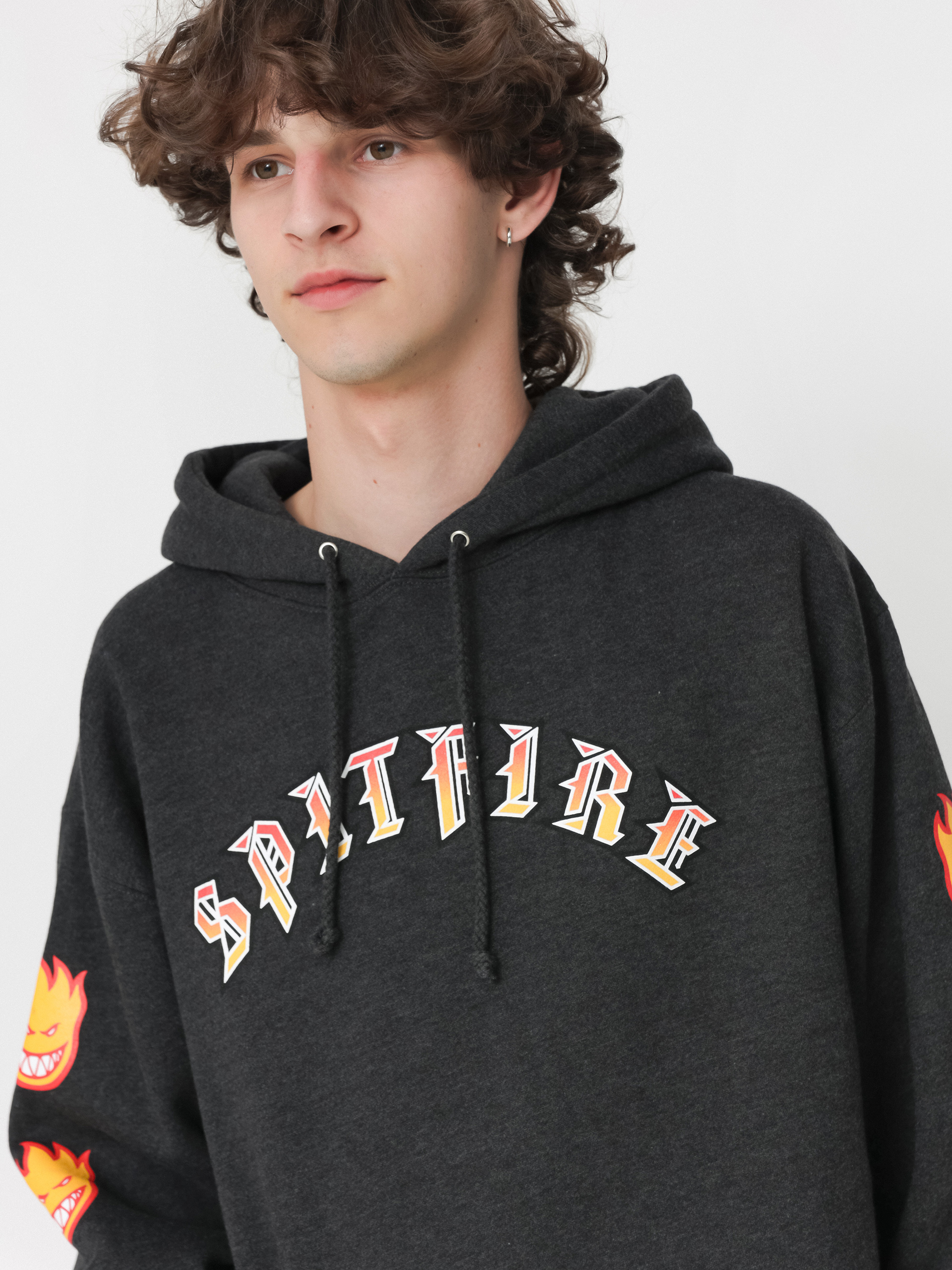 Spitfire Hoodie Ol E Big Head HD (charcoal)
