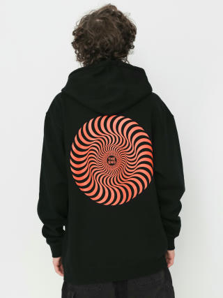 Spitfire Hoodie Classic Swirl HD (black/orange)