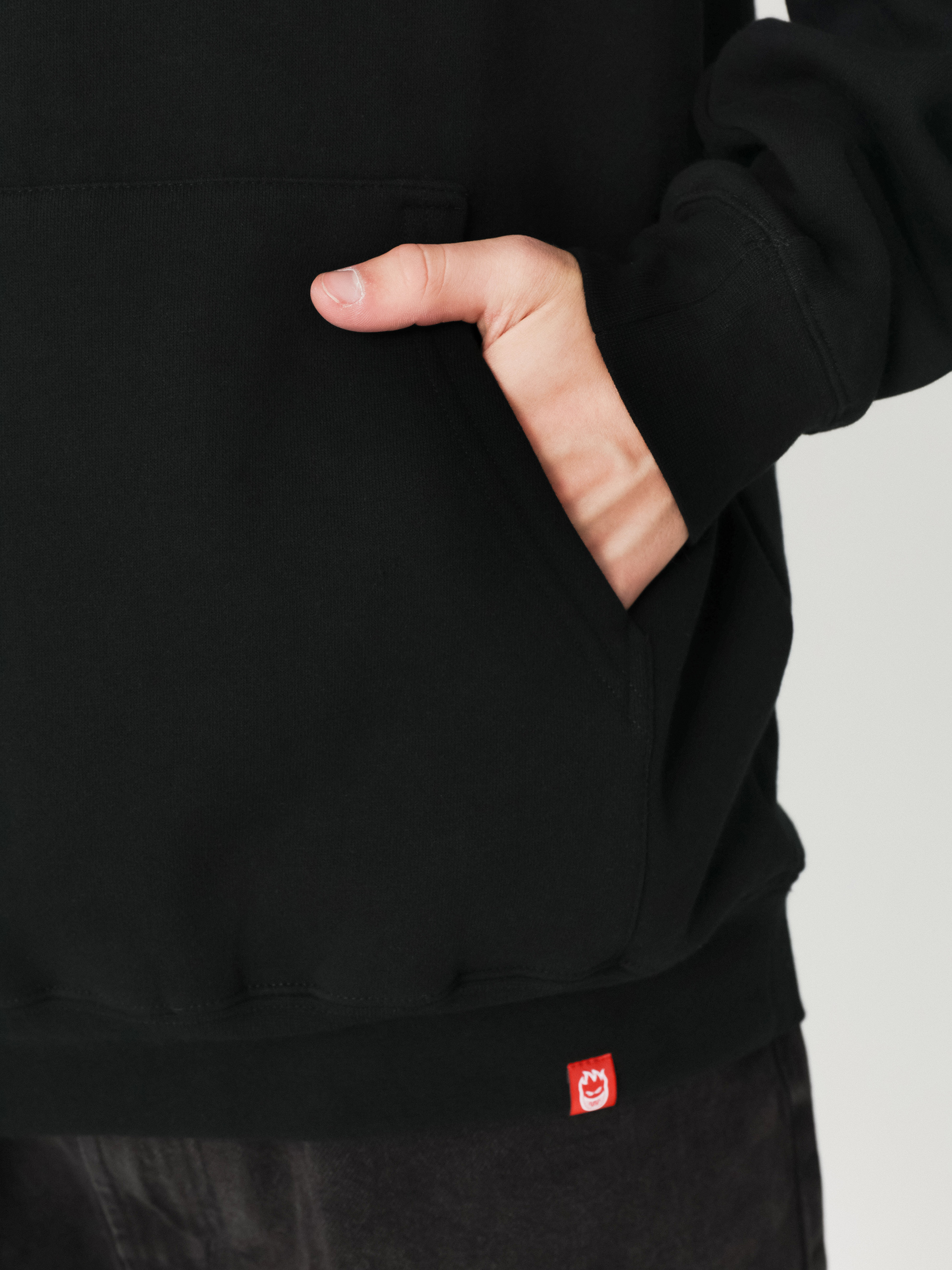 Spitfire Hoodie Classic Swirl HD (black/orange)