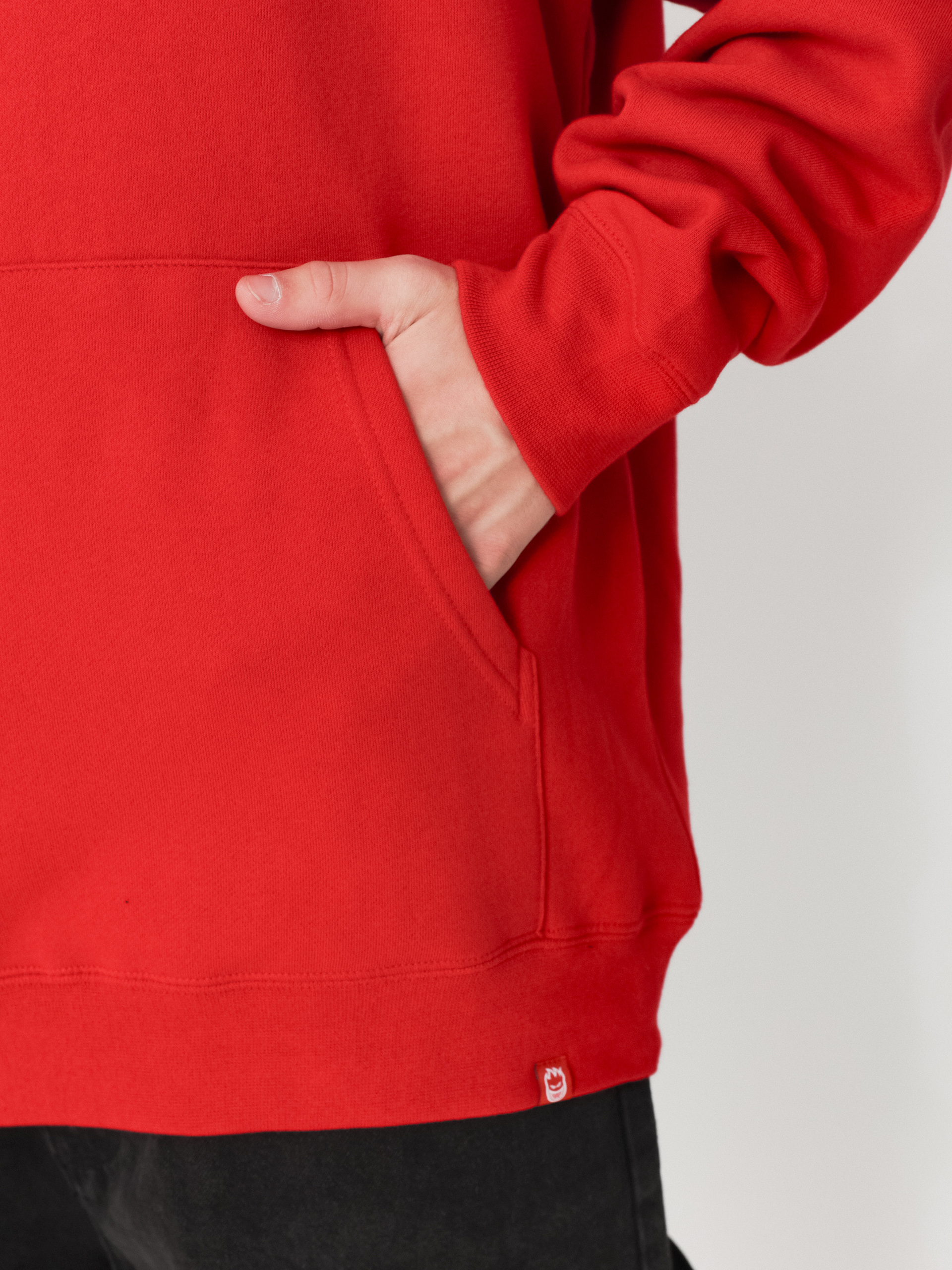 Spitfire Hoodie Classic 87 Swirl HD (red/black)