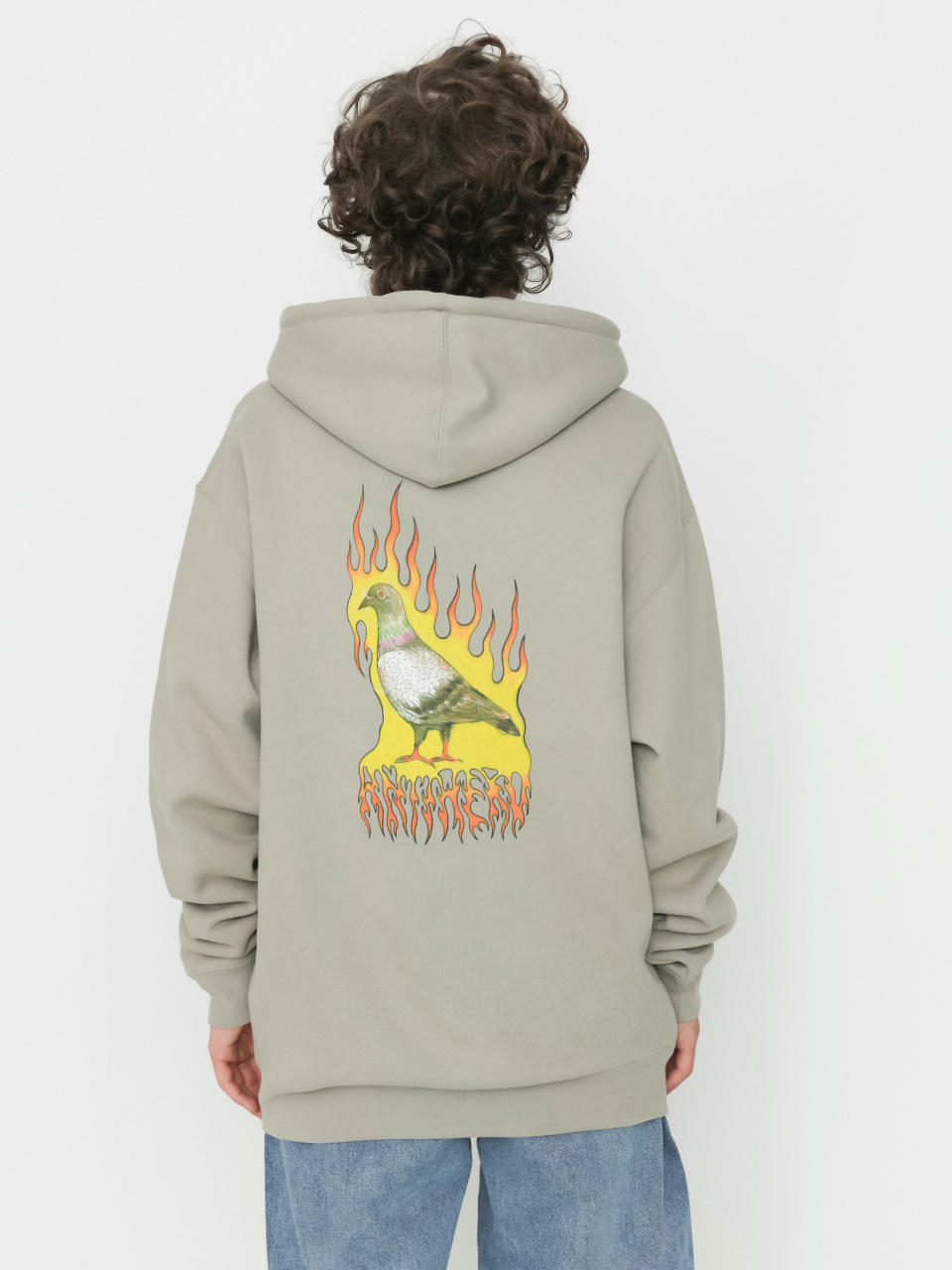 Antihero Hoodie Flame Pigeon Prm Pt HD (cmt/natural)