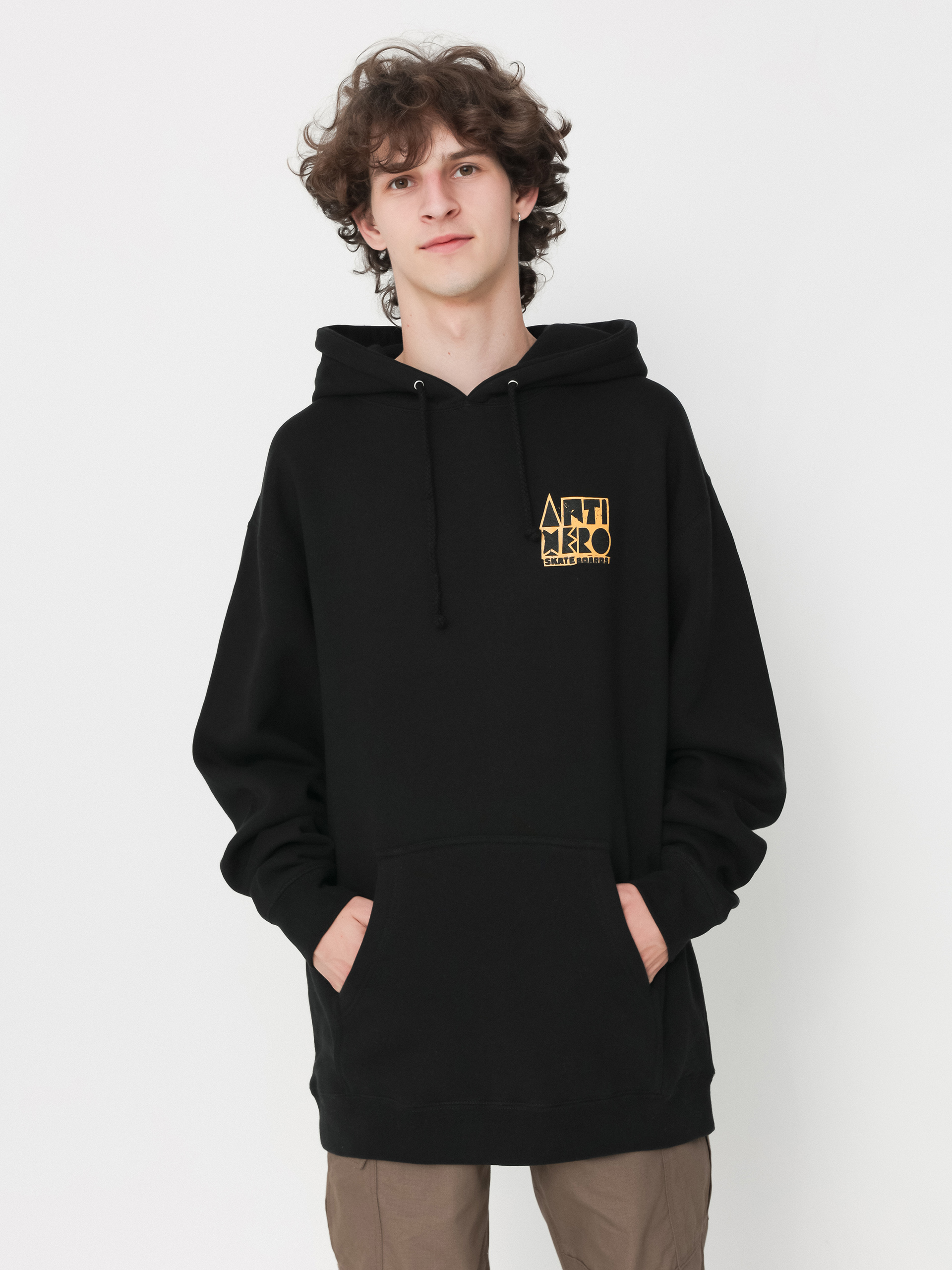 Antihero Hoodie Slingshot II HD black black gold