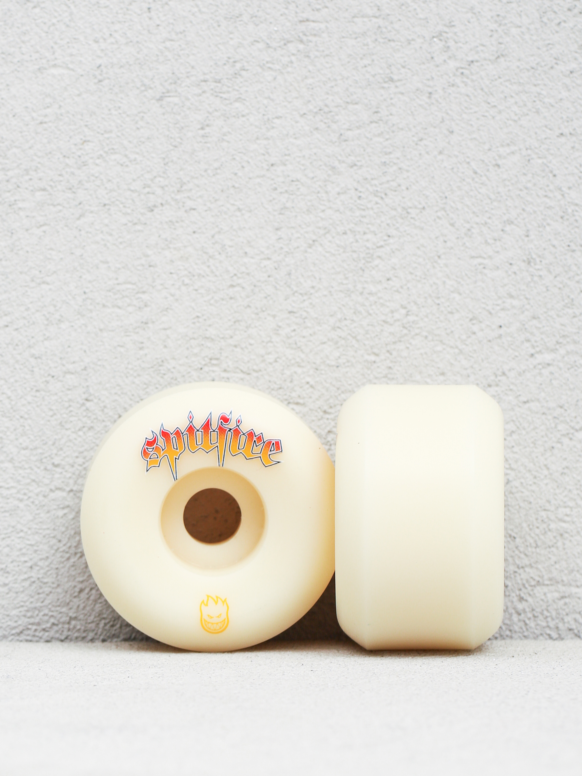 Spitfire F4 99D Grimple Head Wheels - white (natural/orange)