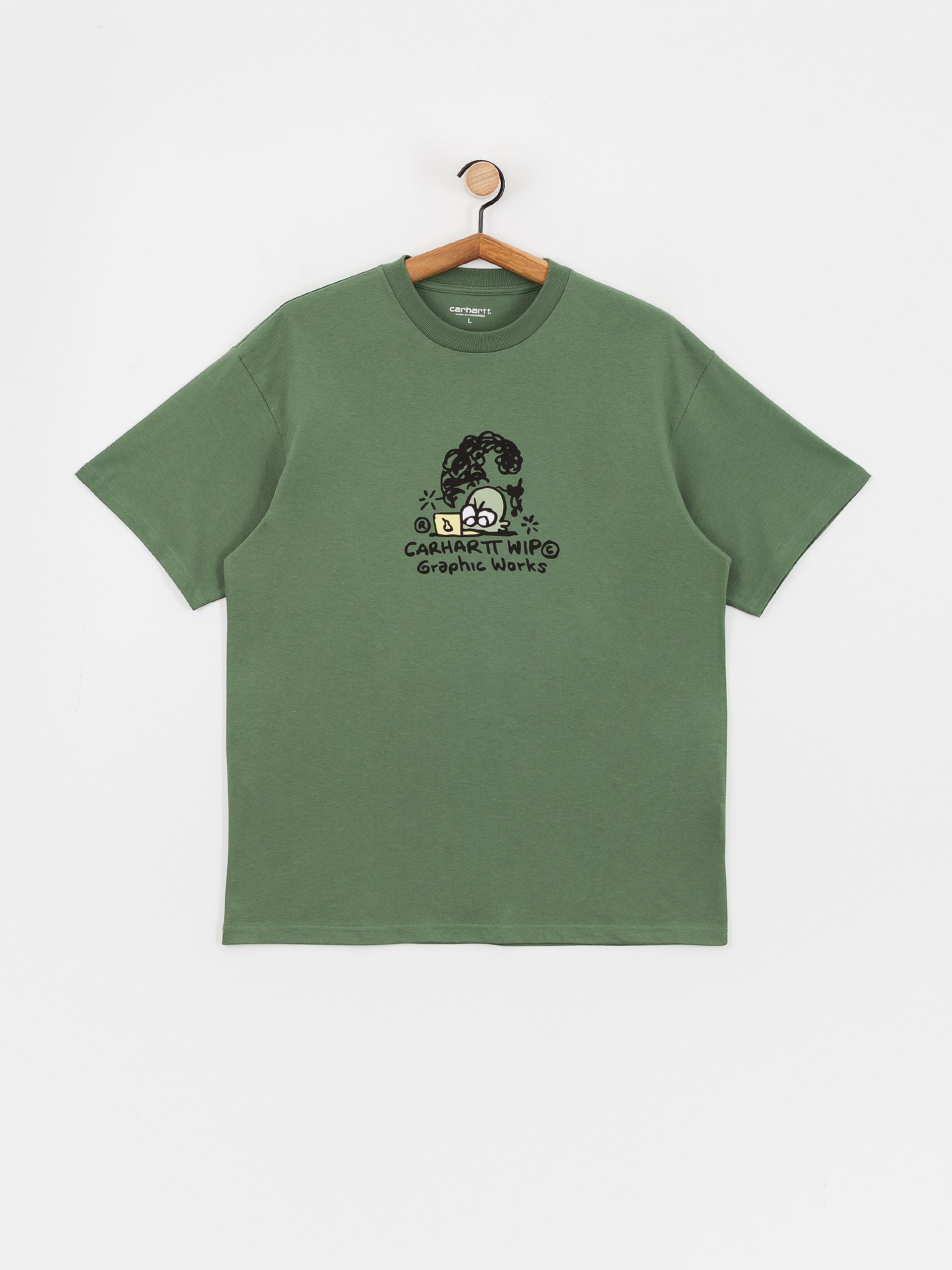 Carhartt WIP Graphic Works T-Shirt (duck green)