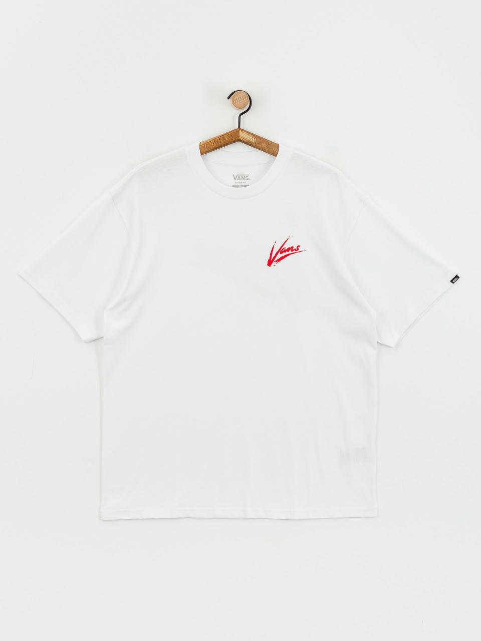 Vans Dettori Loose T-Shirt (white/racing red)