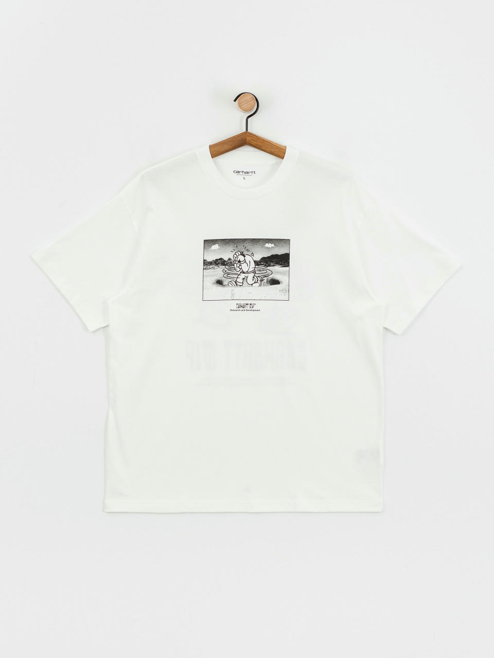 Carhartt WIP Think Tank T-Shirt (white)