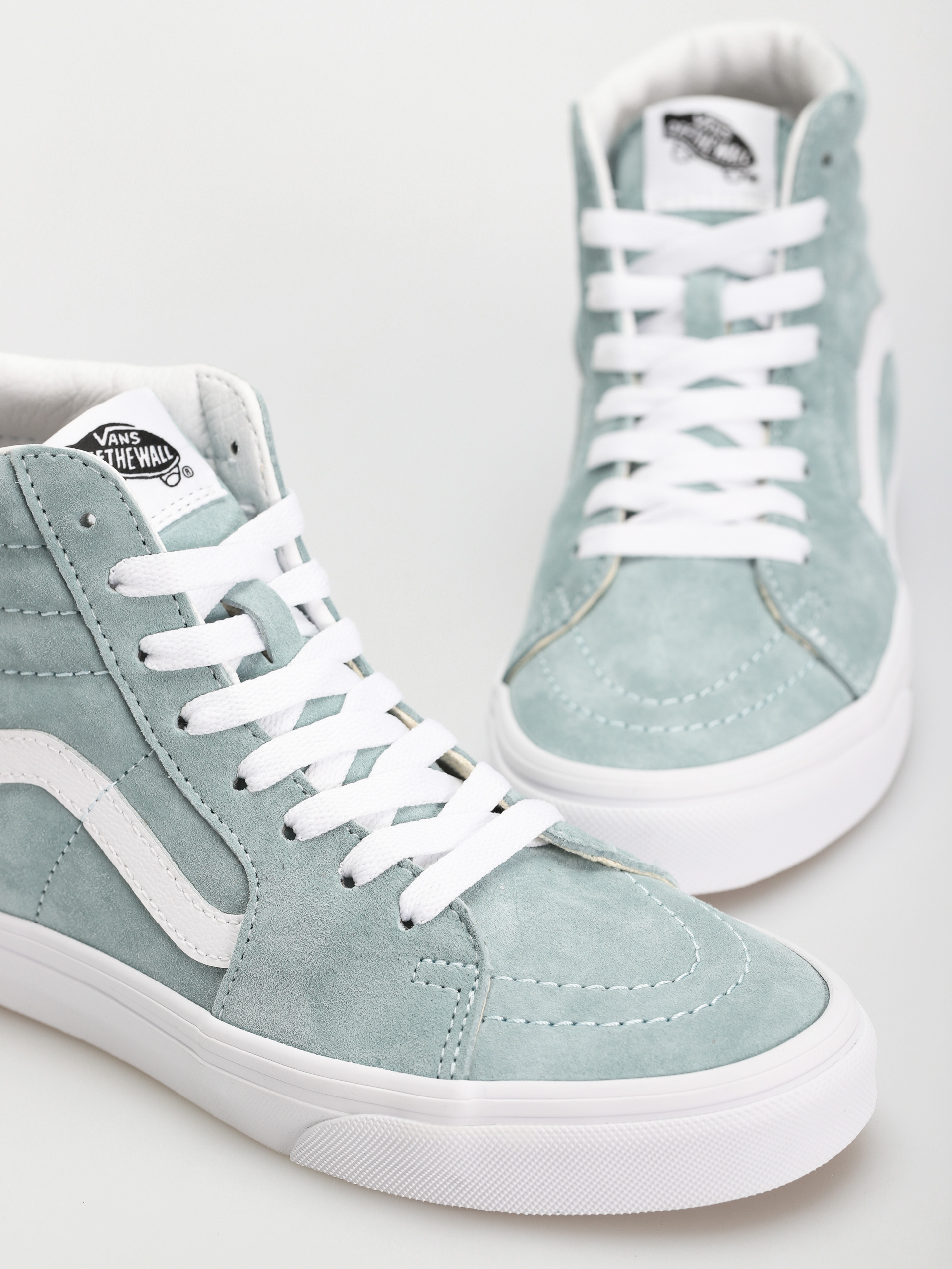 Vans Sk8 Hi Schuhe (pig suede gray mist)