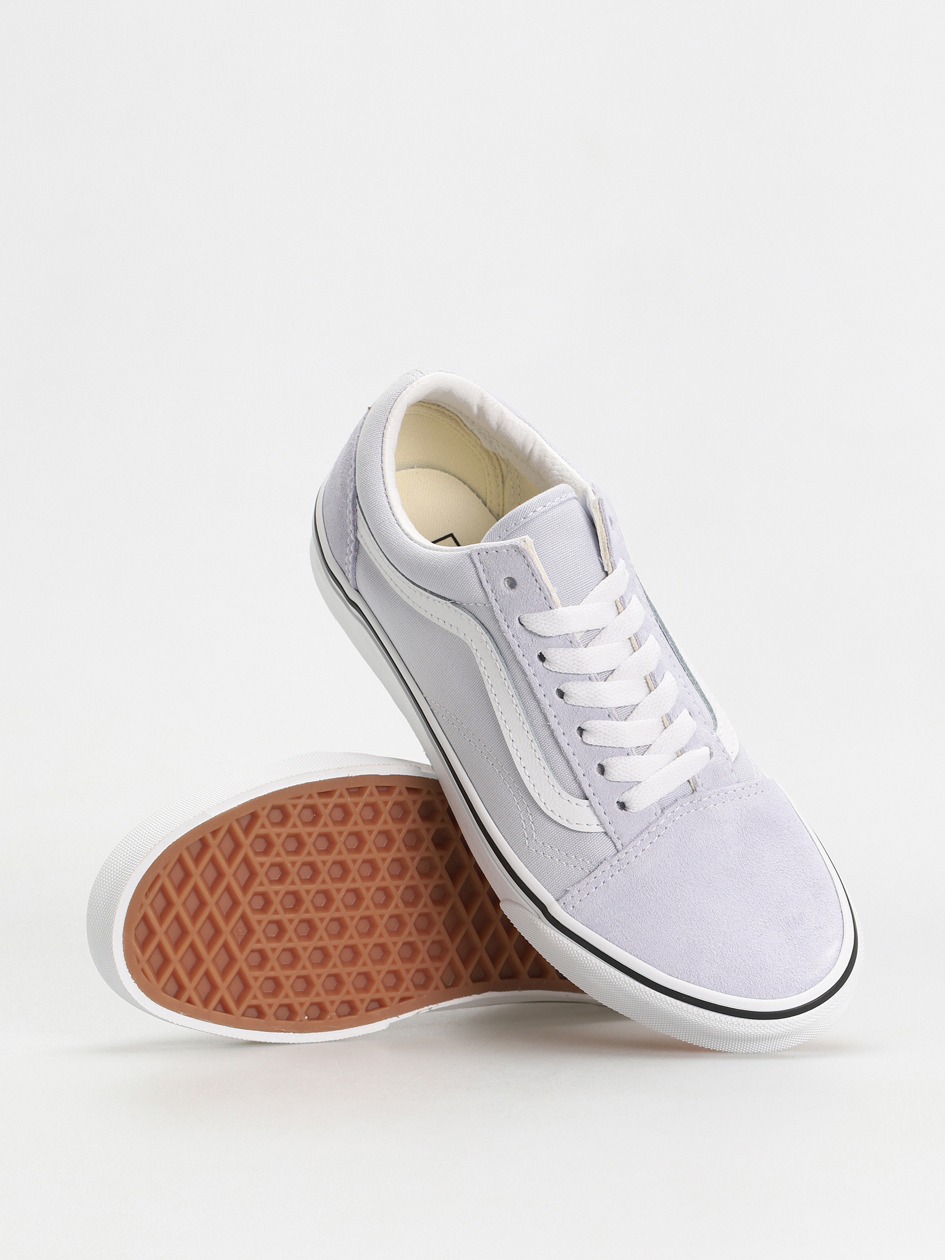 Vans Old Skool Shoes (color theory halogen blue)