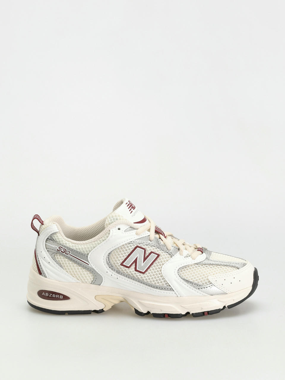 New Balance 530 Shoes (sea salt maroon)