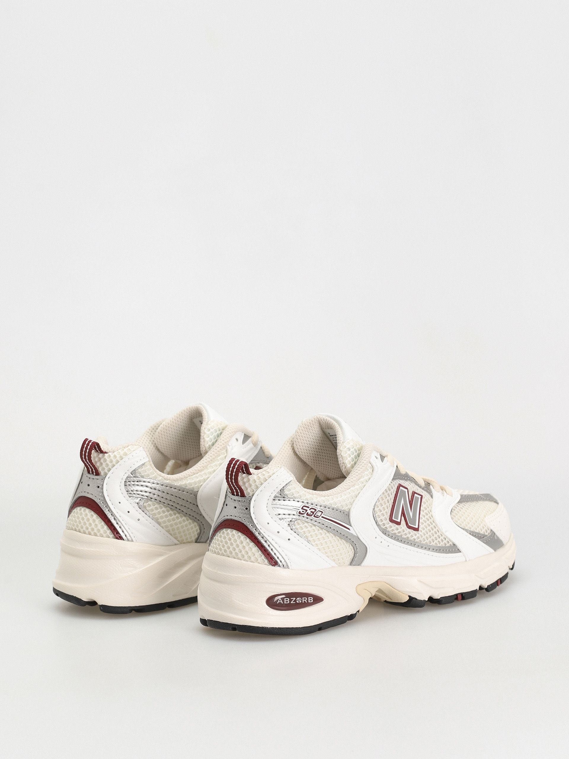 New Balance 530 Shoes (sea salt maroon)