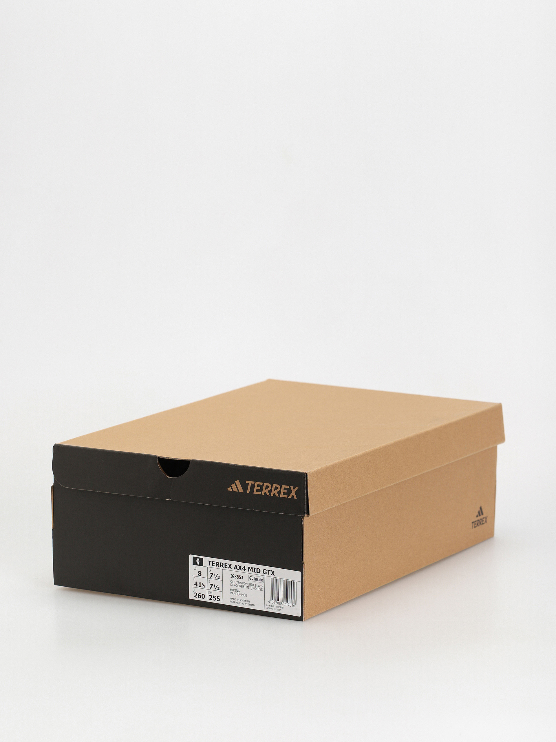 箱 adidas Terrex Ax4 Mid Gtx Shoes - green (olistr/wonbei/cblack)