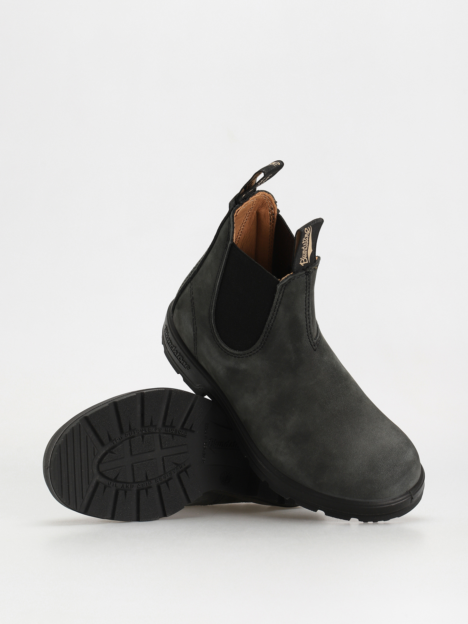 Blundstone 587 Shoes - black (rustic black)